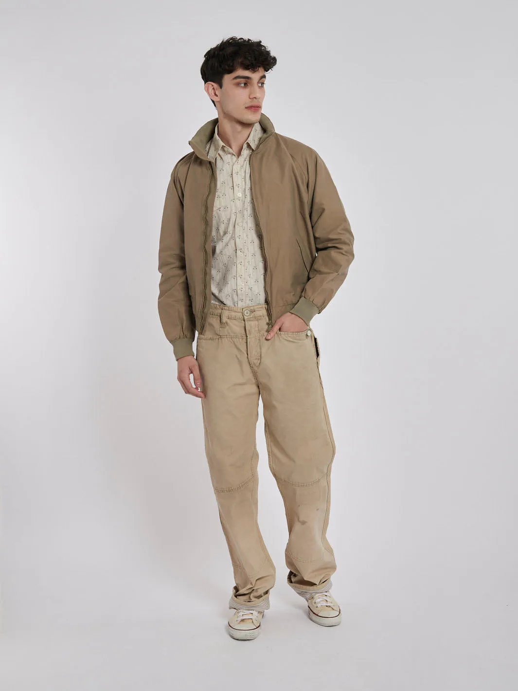 1990s Levi Strauss classic cargo pants in beige