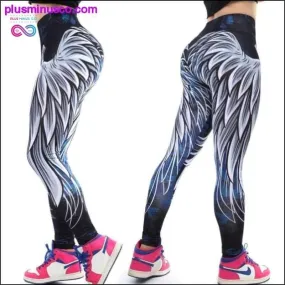 3D wing leggings at PlusMinusCo.com