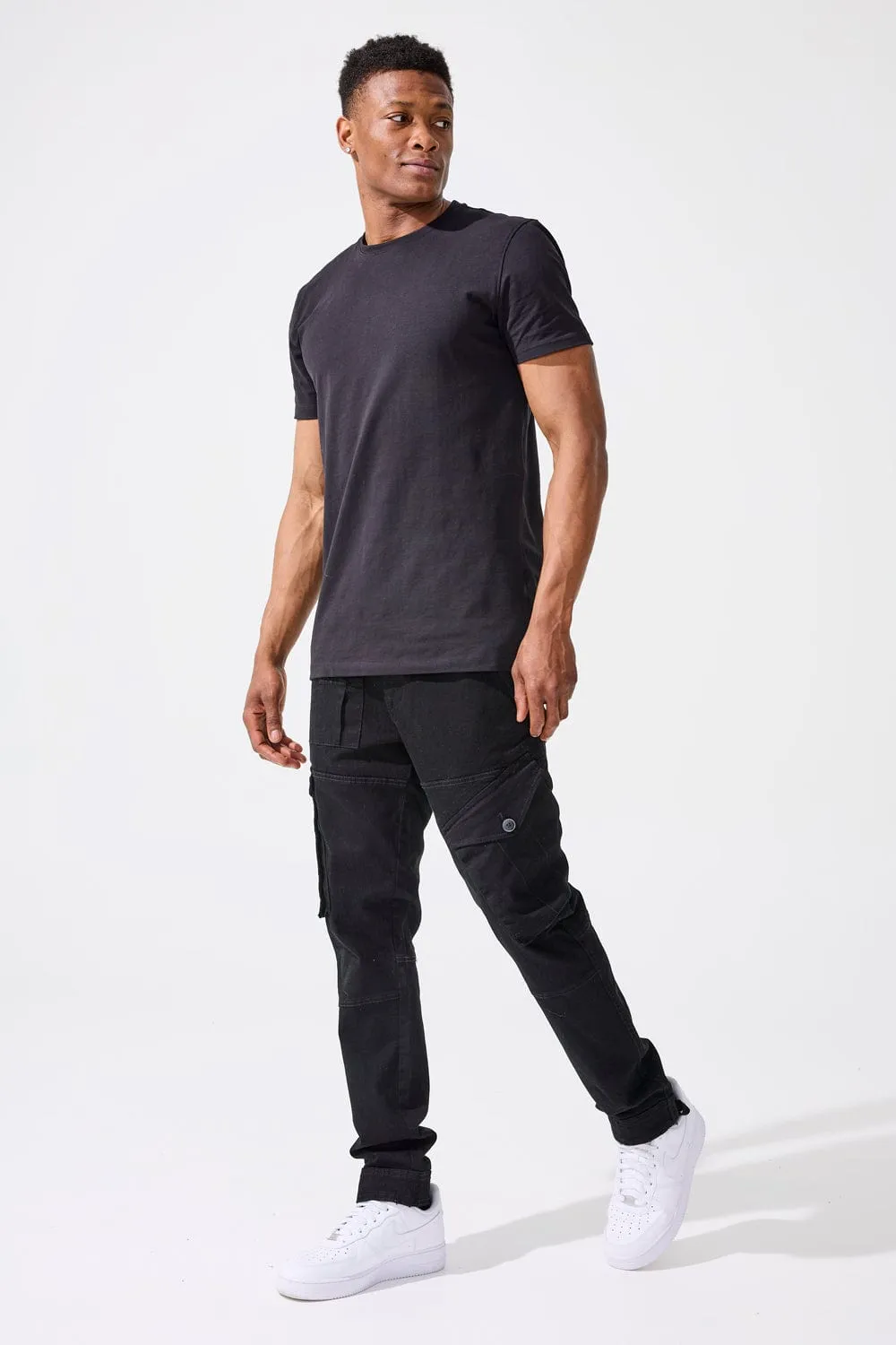 Aaron - Trailblazer Cargo Pants (Jet Black)