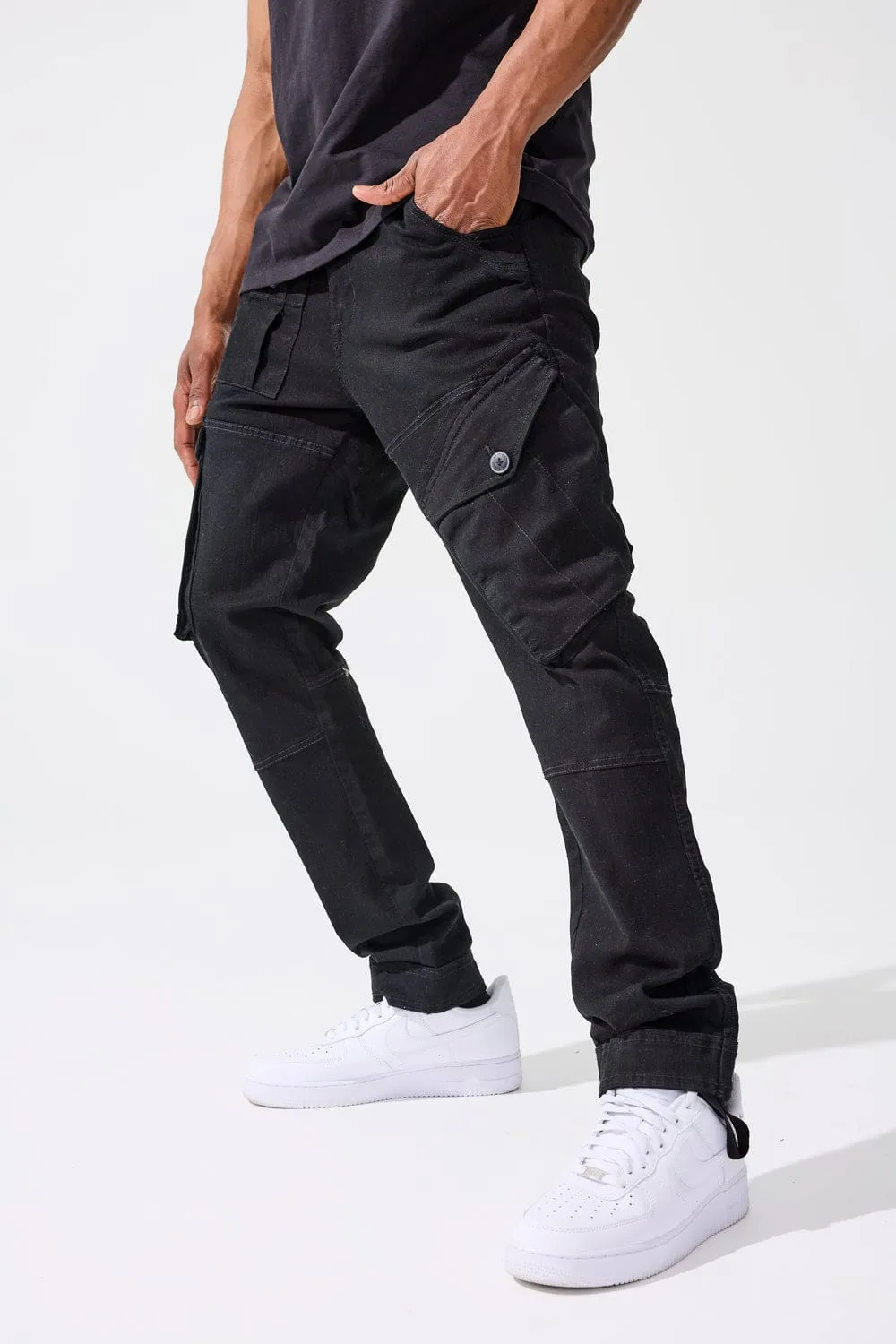 Aaron - Trailblazer Cargo Pants (Jet Black)