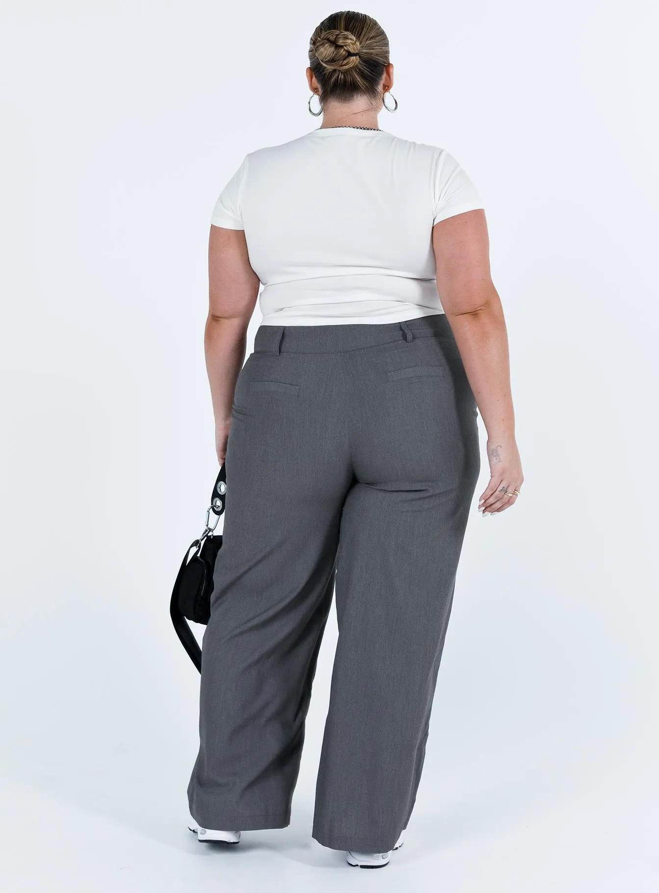 Alaina Pants Grey Curve