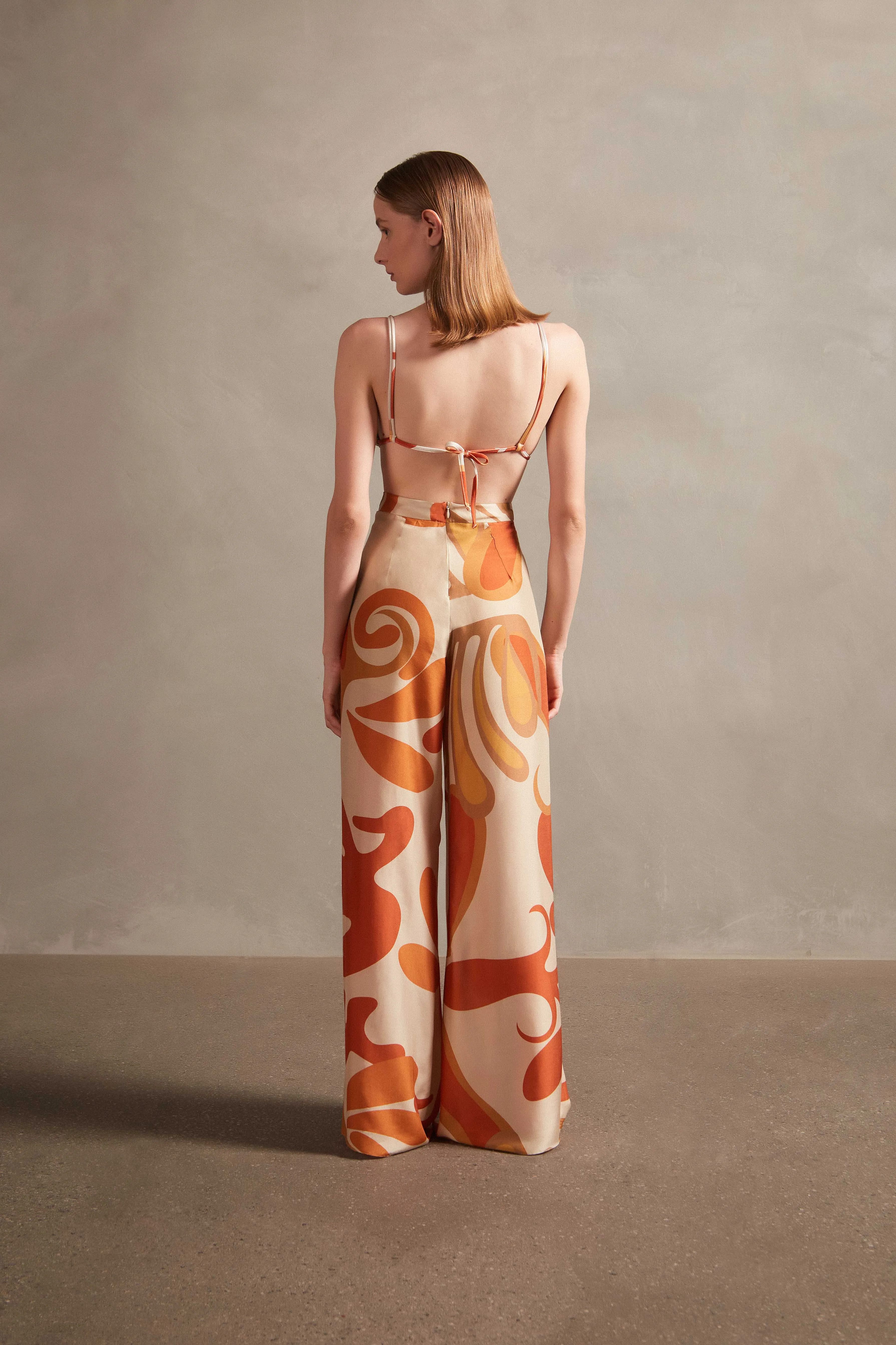 Algae Wide-Leg Pants