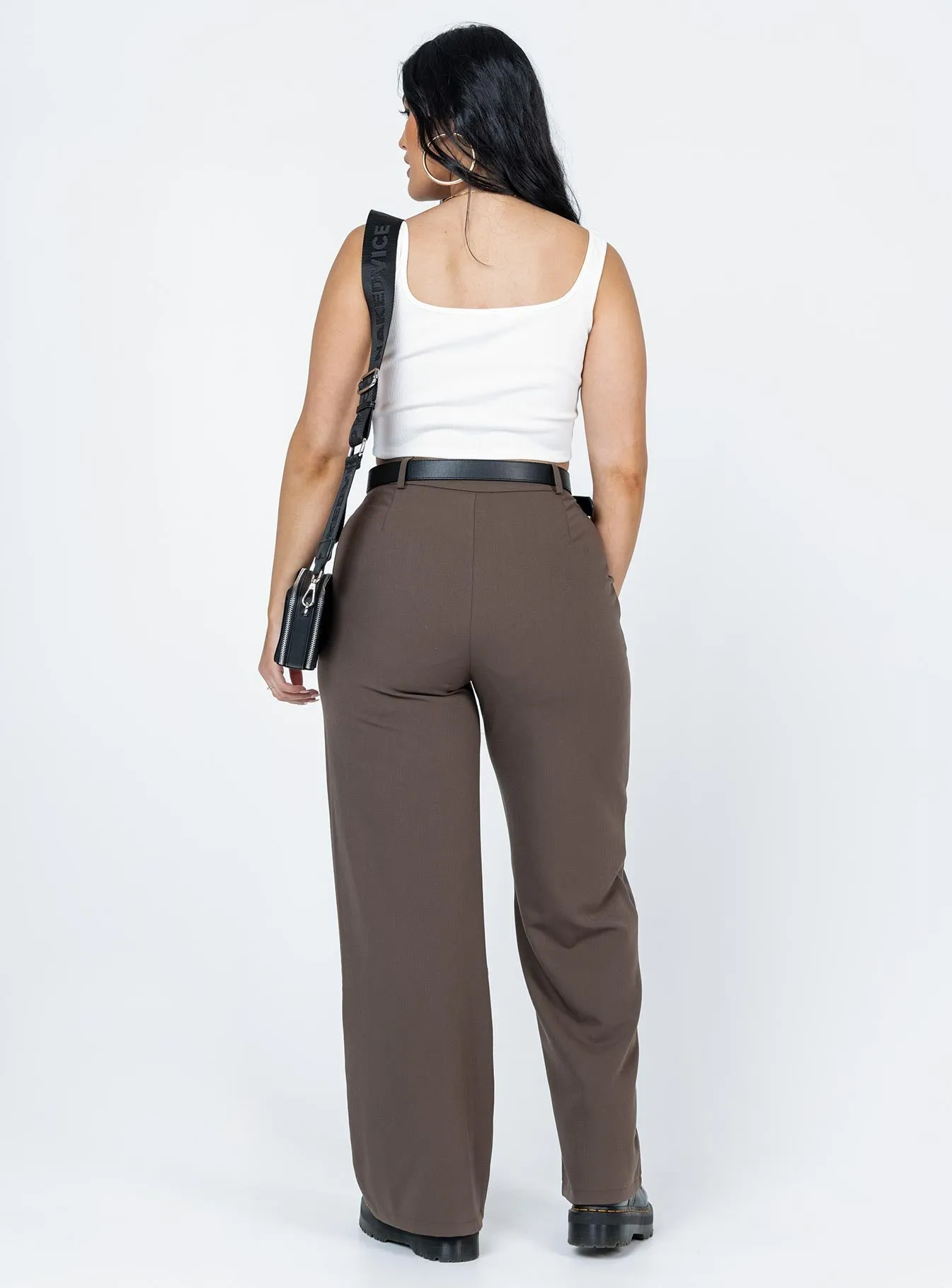 Archer Pants Dark Brown