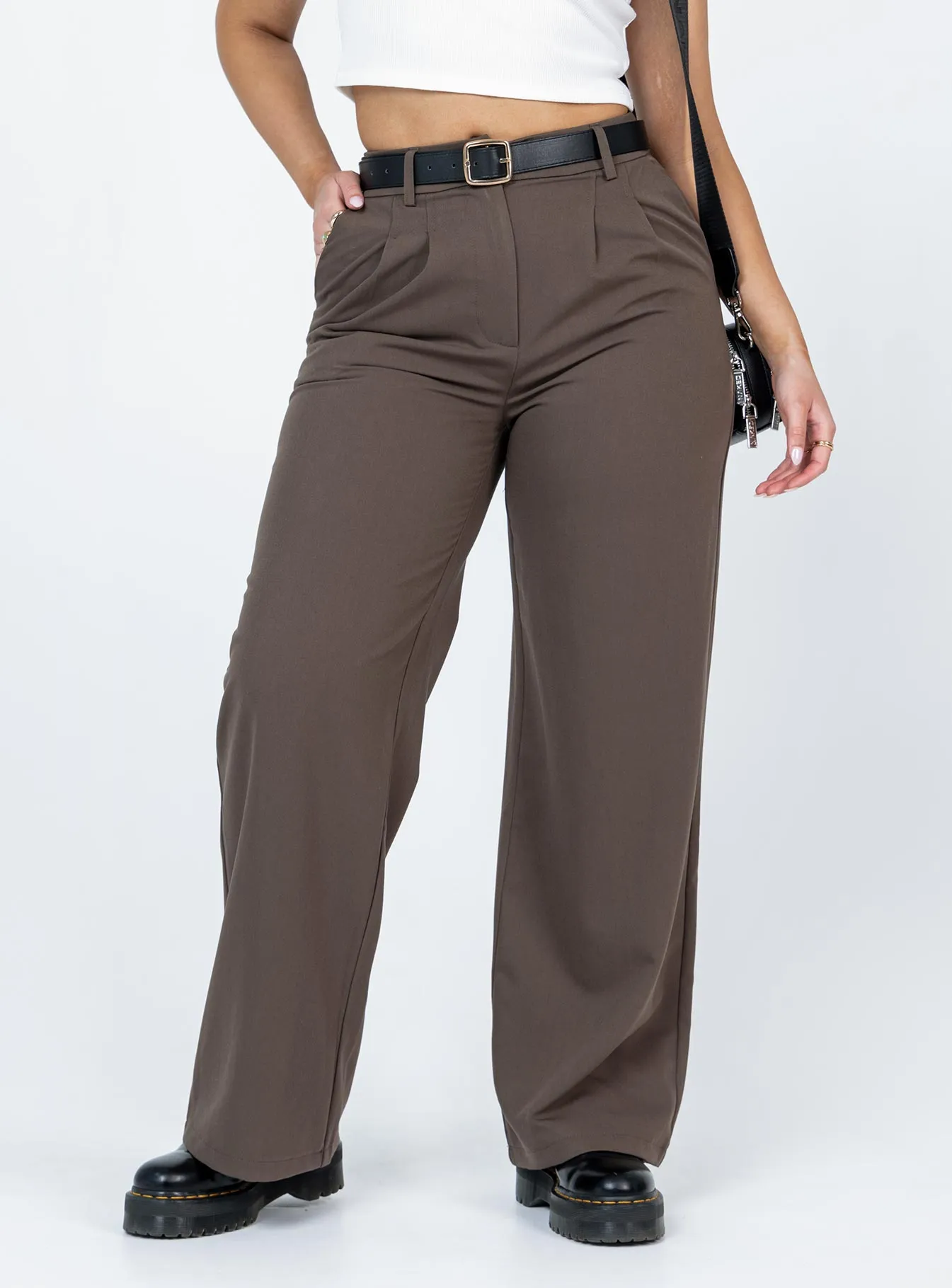 Archer Pants Dark Brown