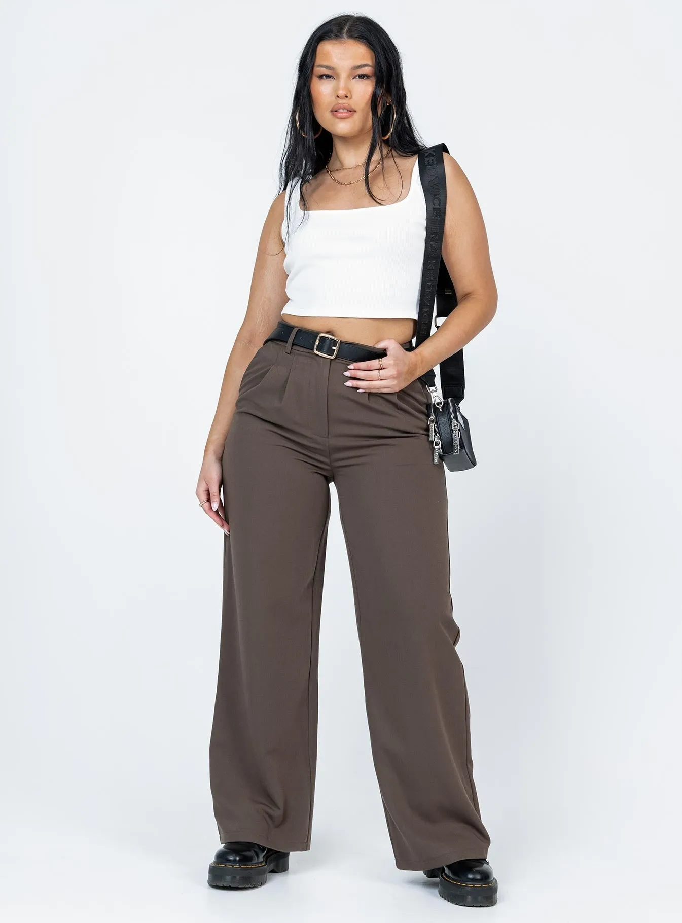 Archer Pants Dark Brown