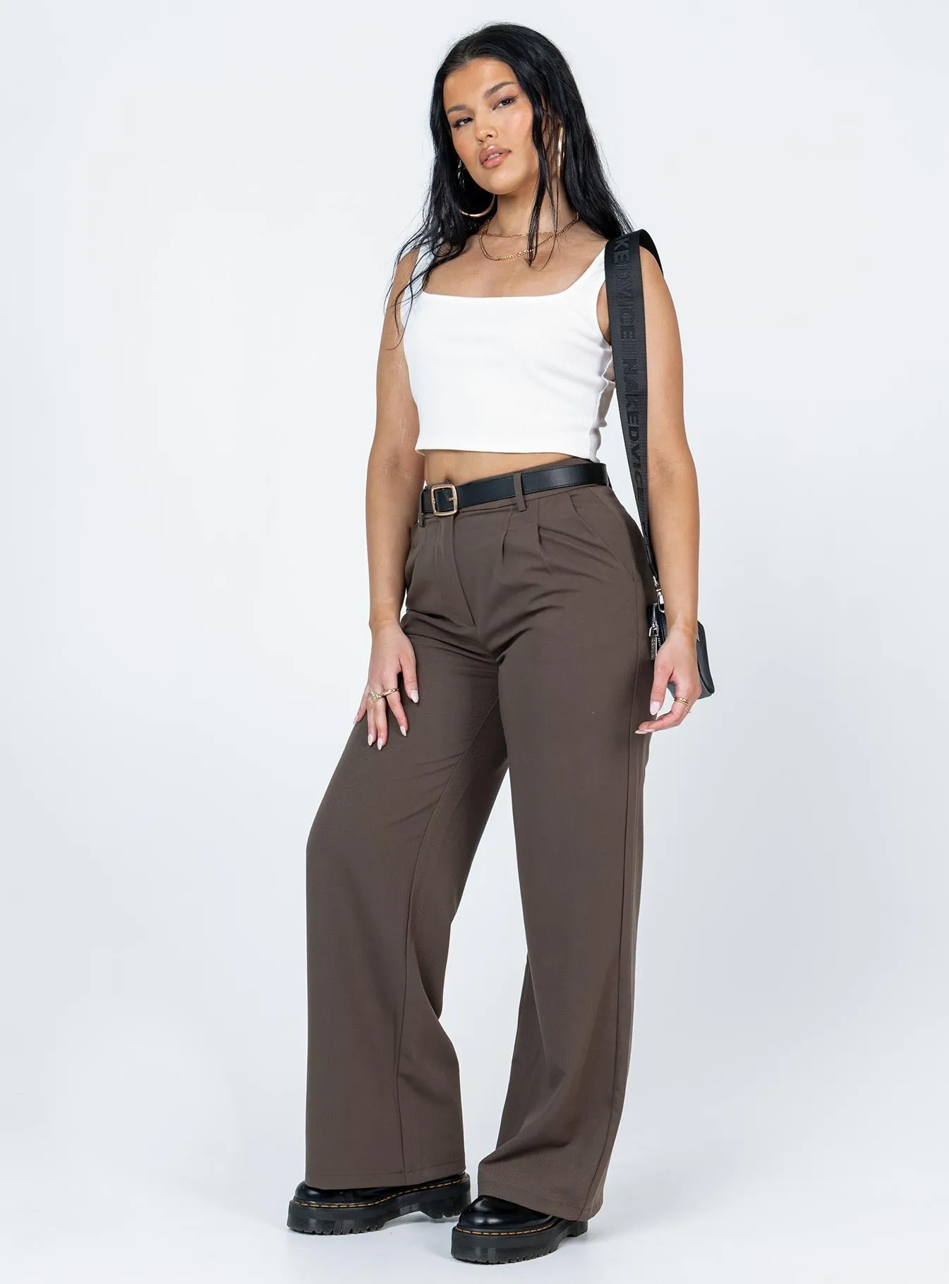 Archer Pants Dark Brown