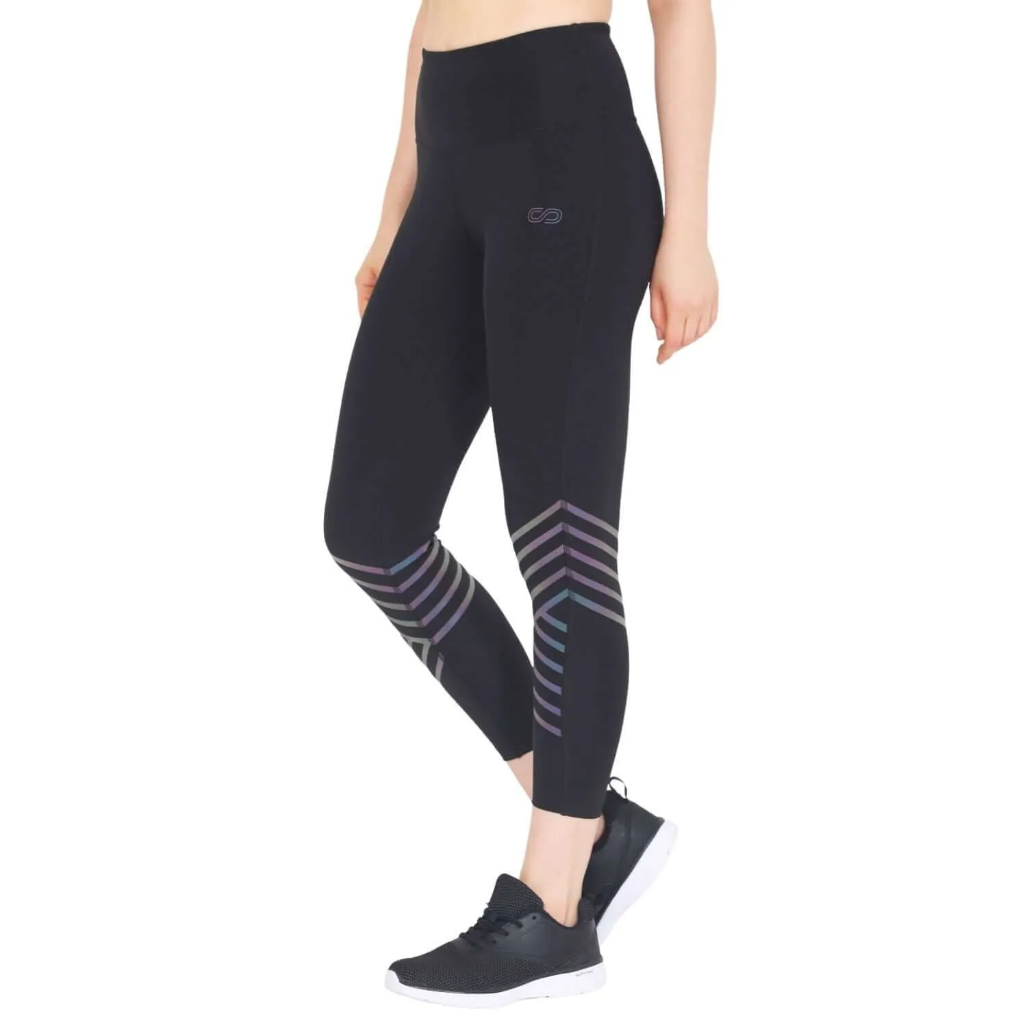 Artemis Reflective Leggings Black