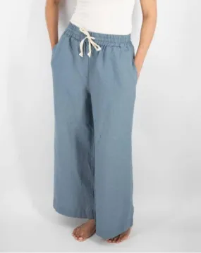 Ava Wide Leg Linen Pant