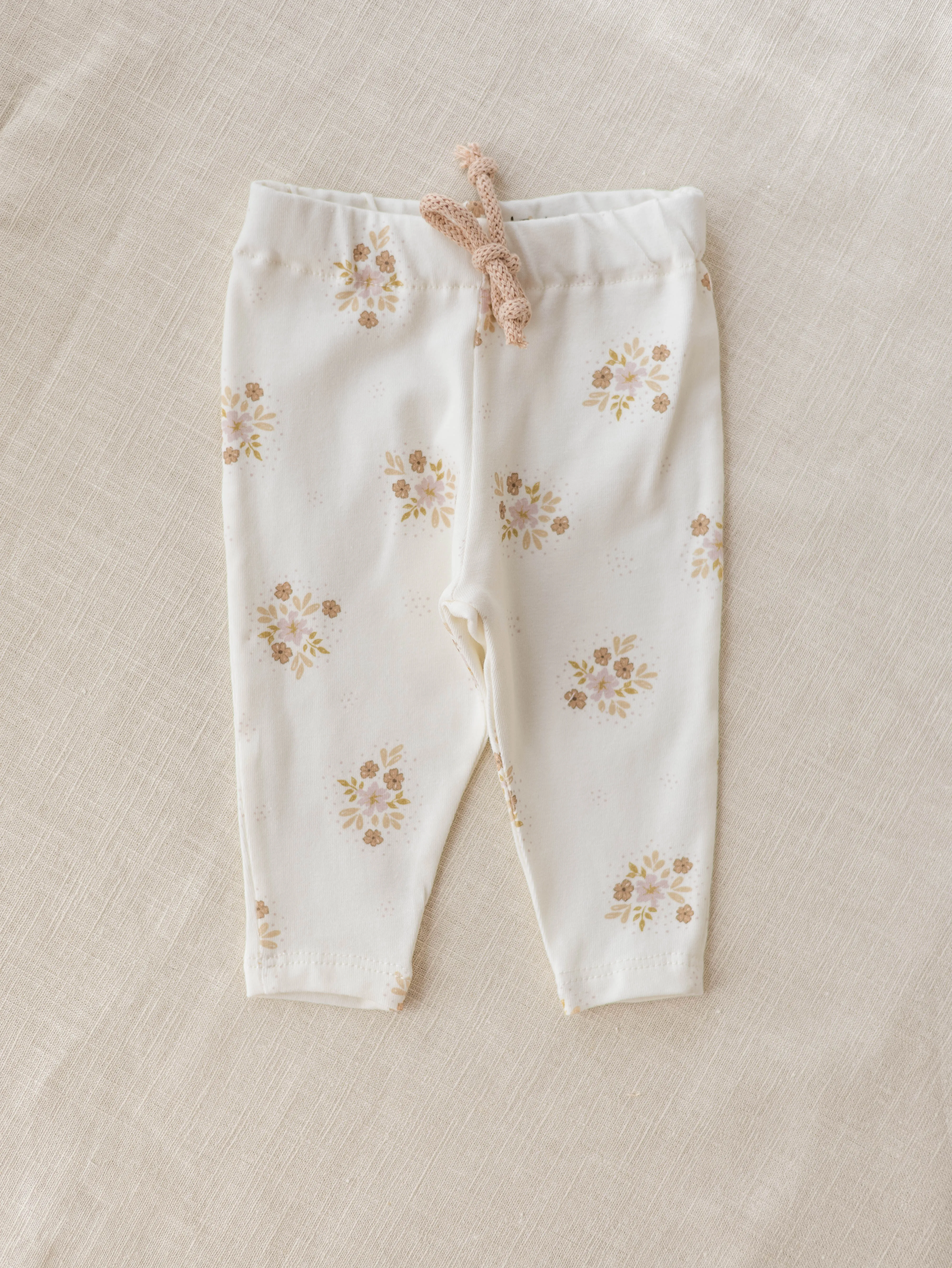 Baby leggings / Flowers & dots