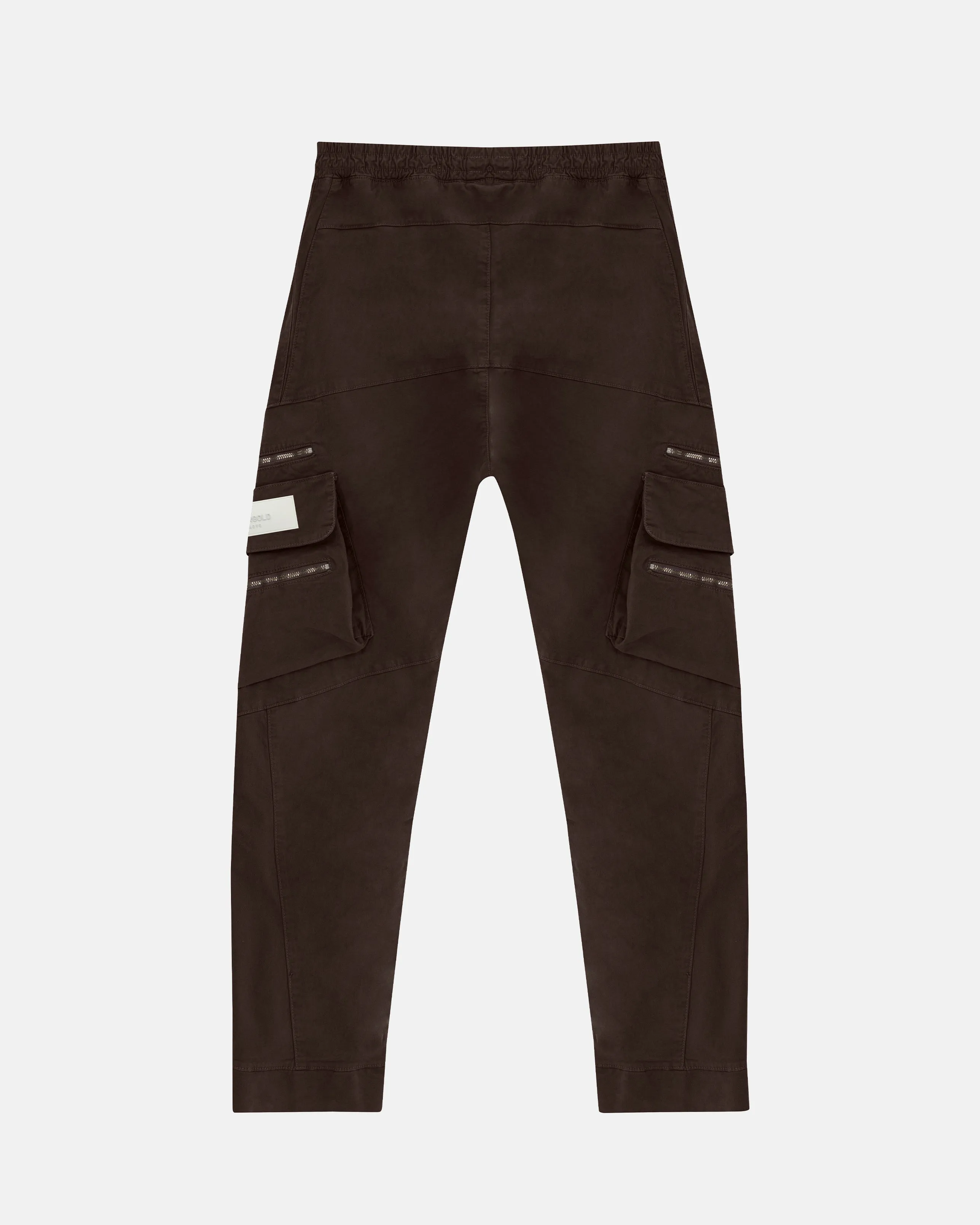 Basics Wide Cargo Pants Brown