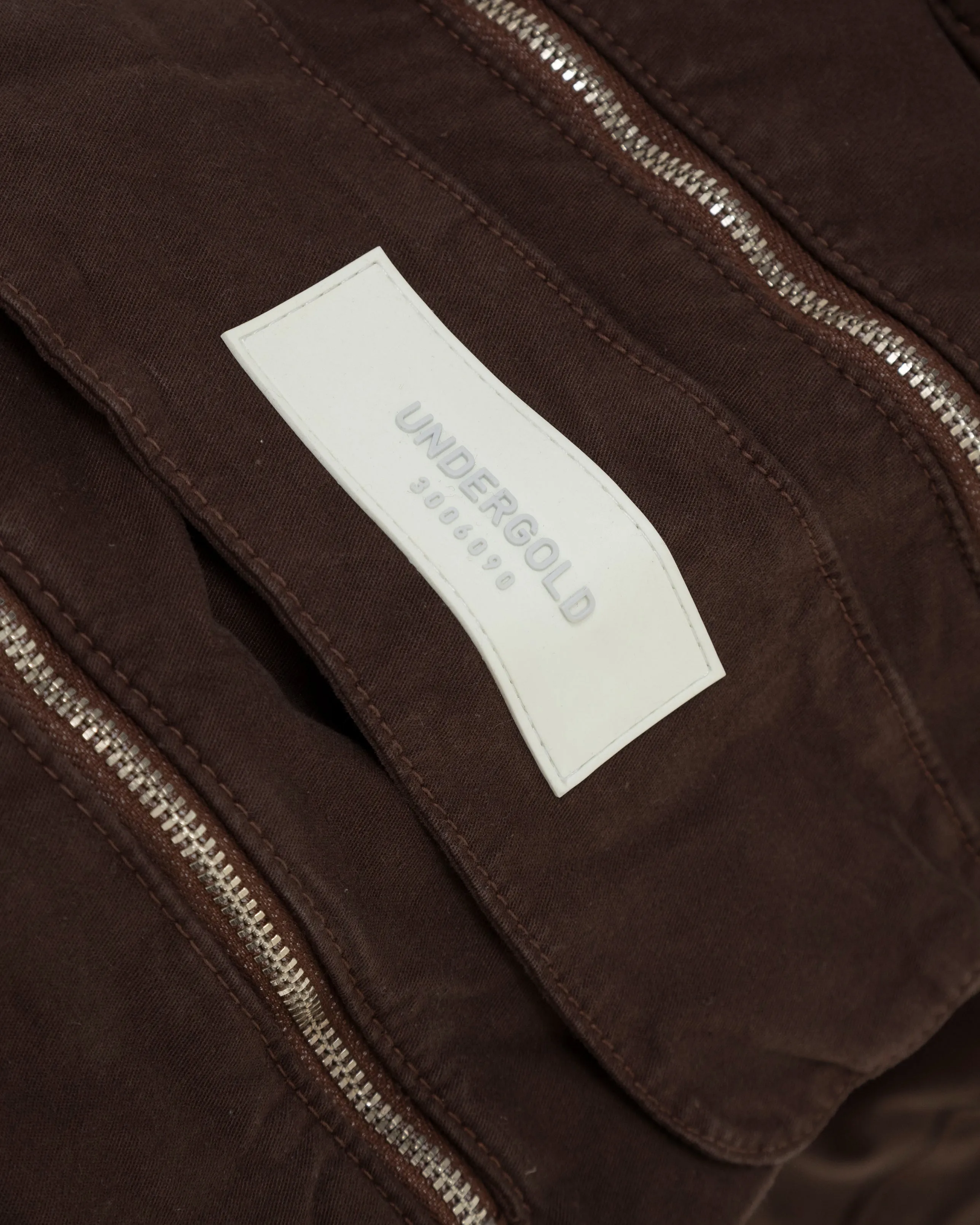 Basics Wide Cargo Pants Brown