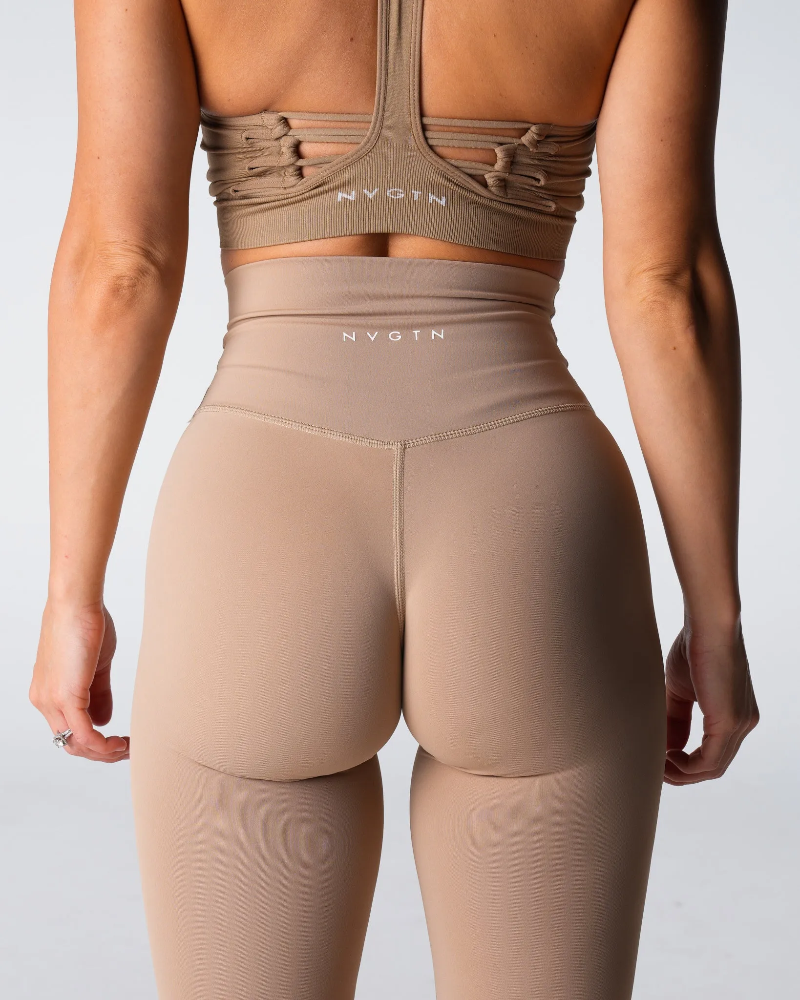 Beige Signature 2.0 Leggings