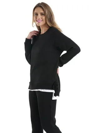 Betty Basics Kiki Sweat in Black