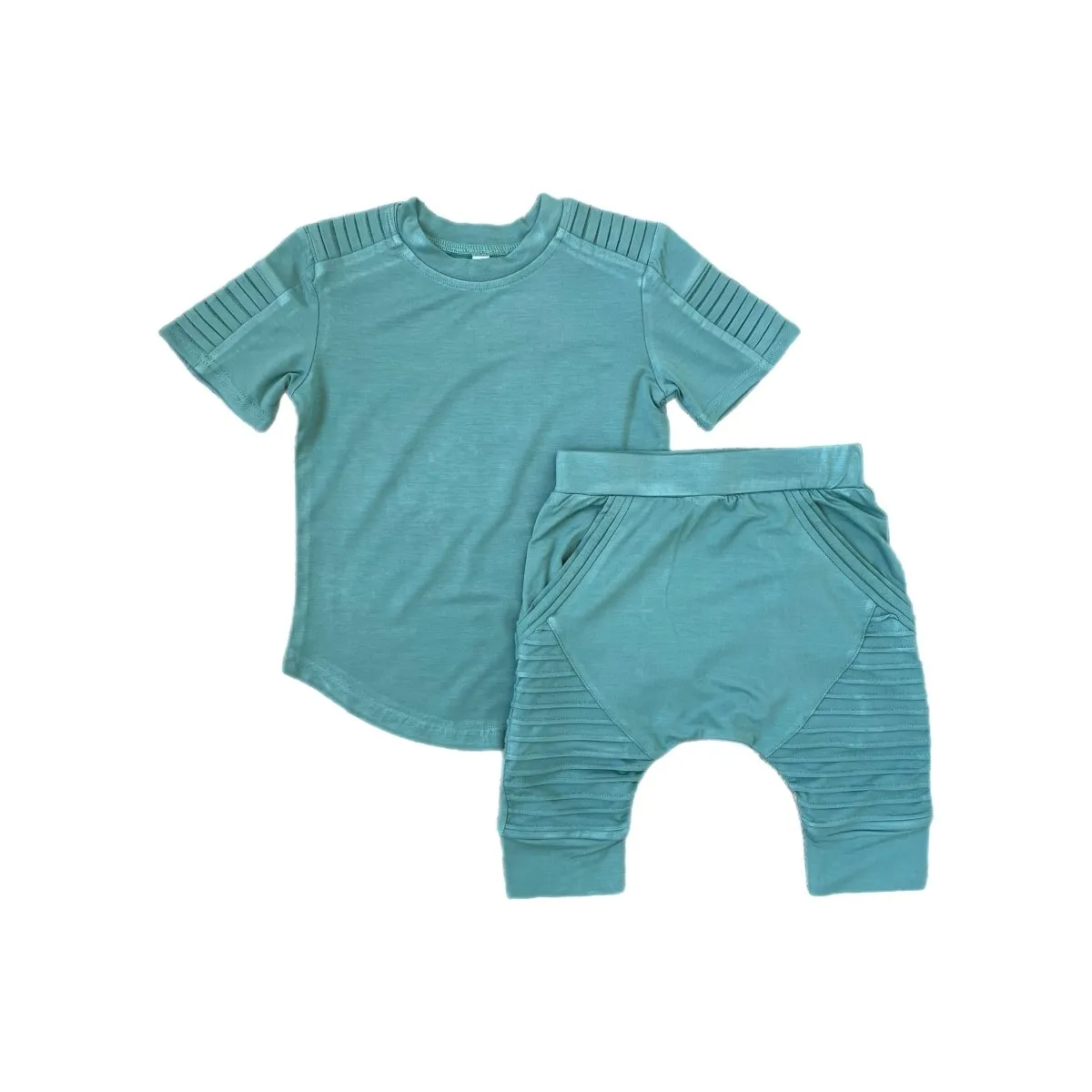 Biker Shorts- Sea Green