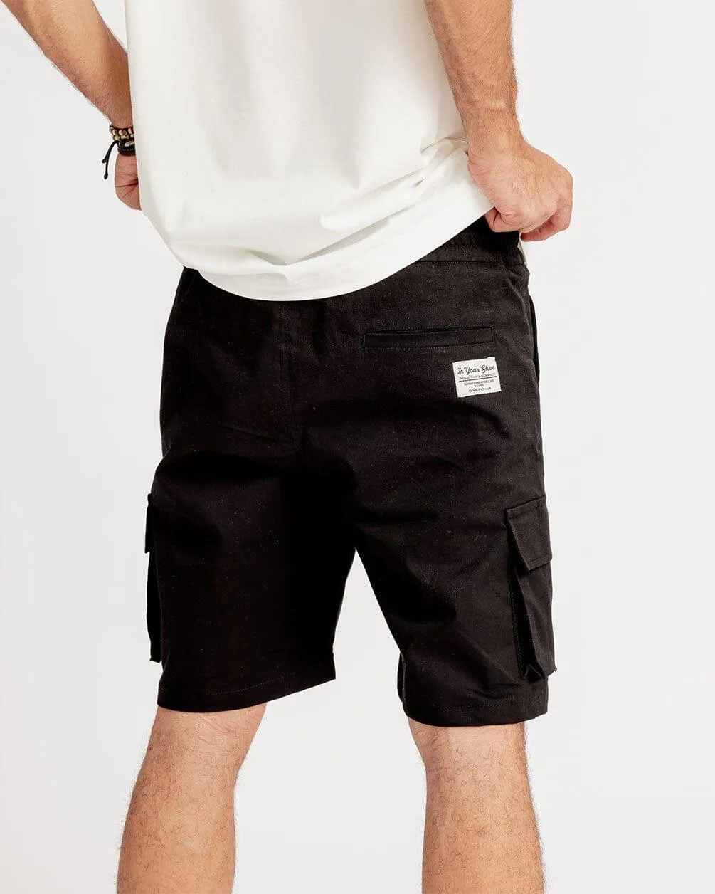 Black Cargo Short