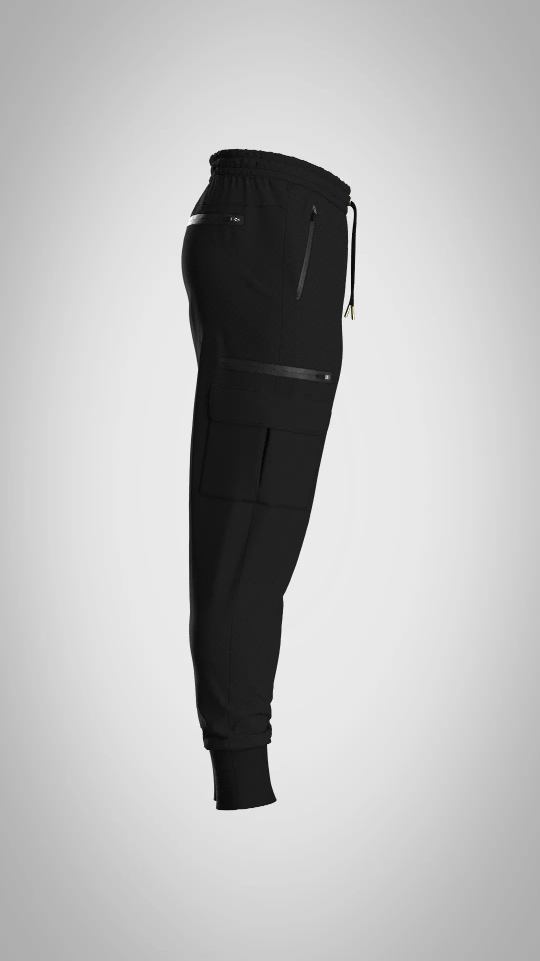 Cargo Pants (Black)