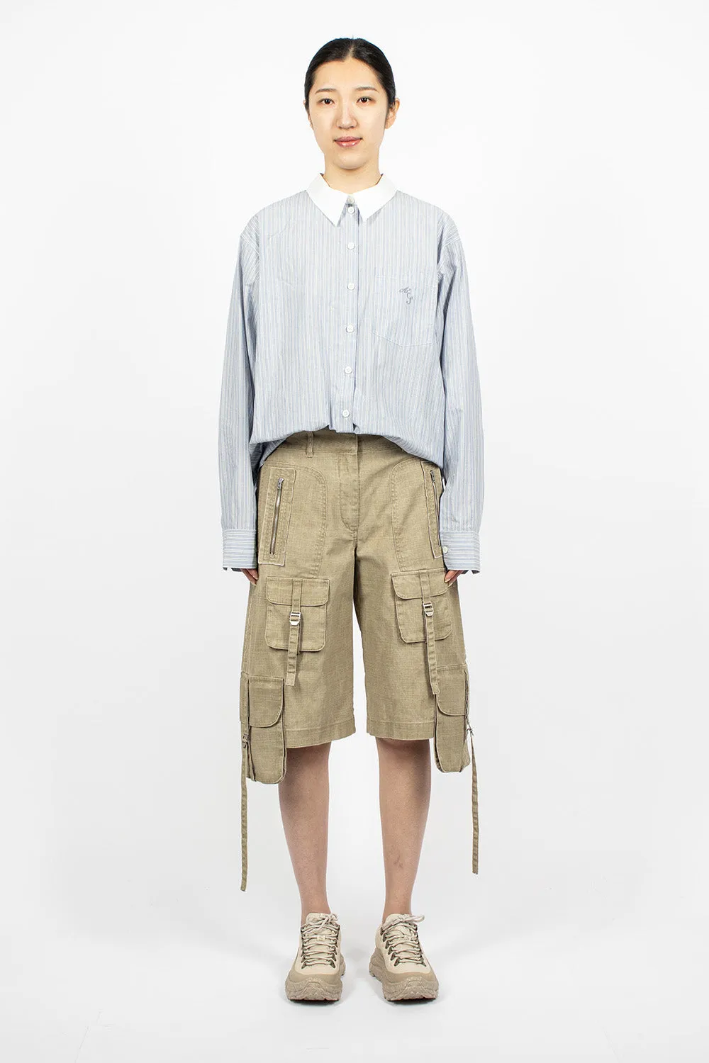 Cargo Shorts Khaki Beige