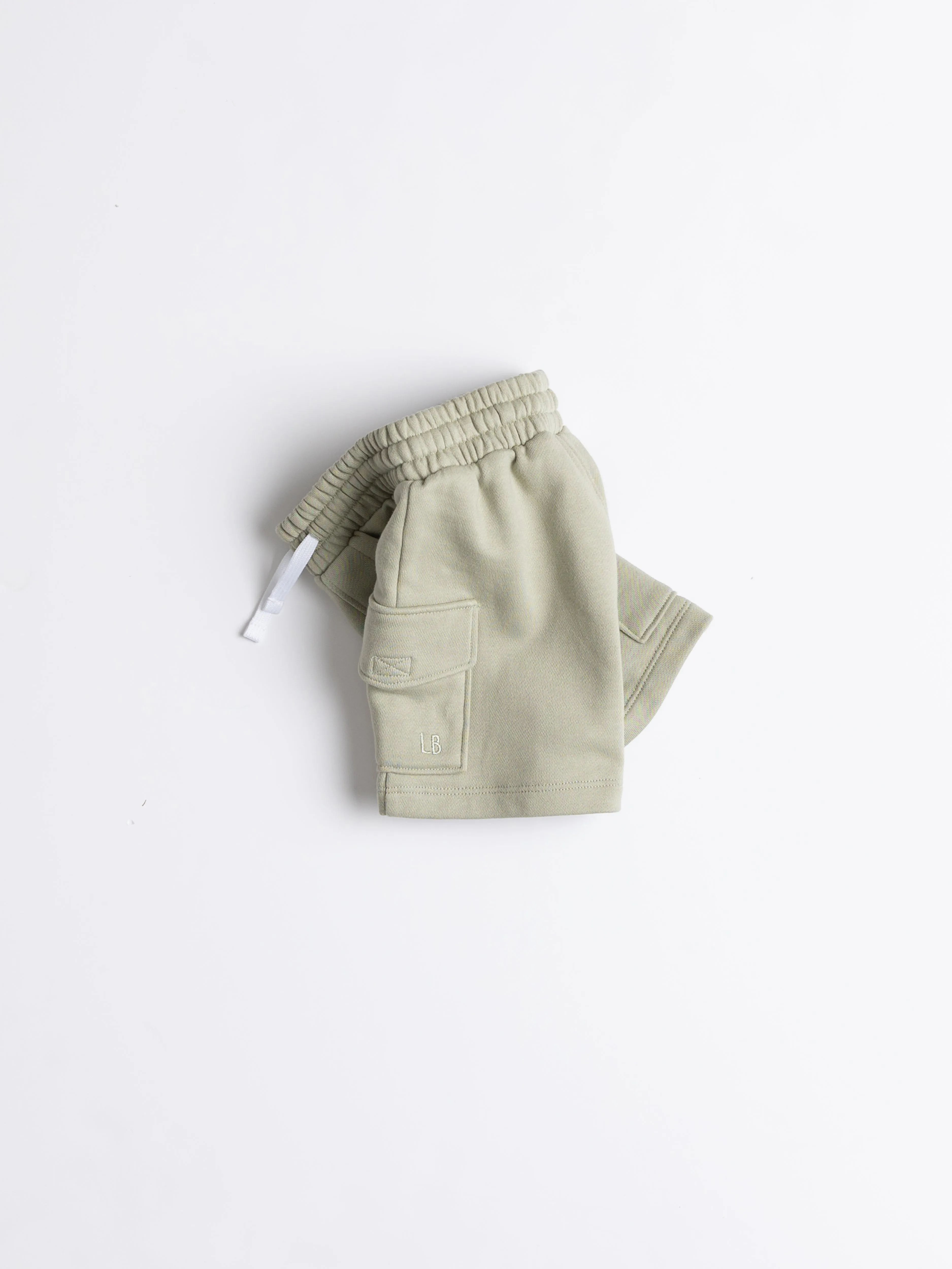 Cargo Sweatshort - Green