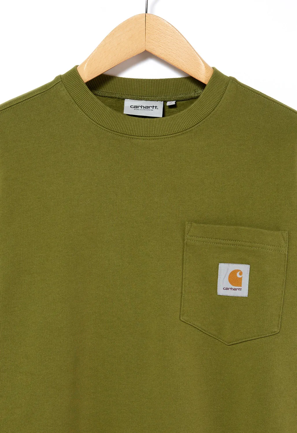 Carhartt WIP Men's Pocket Sweat - Kiwi