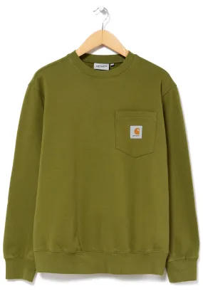 Carhartt WIP Men's Pocket Sweat - Kiwi