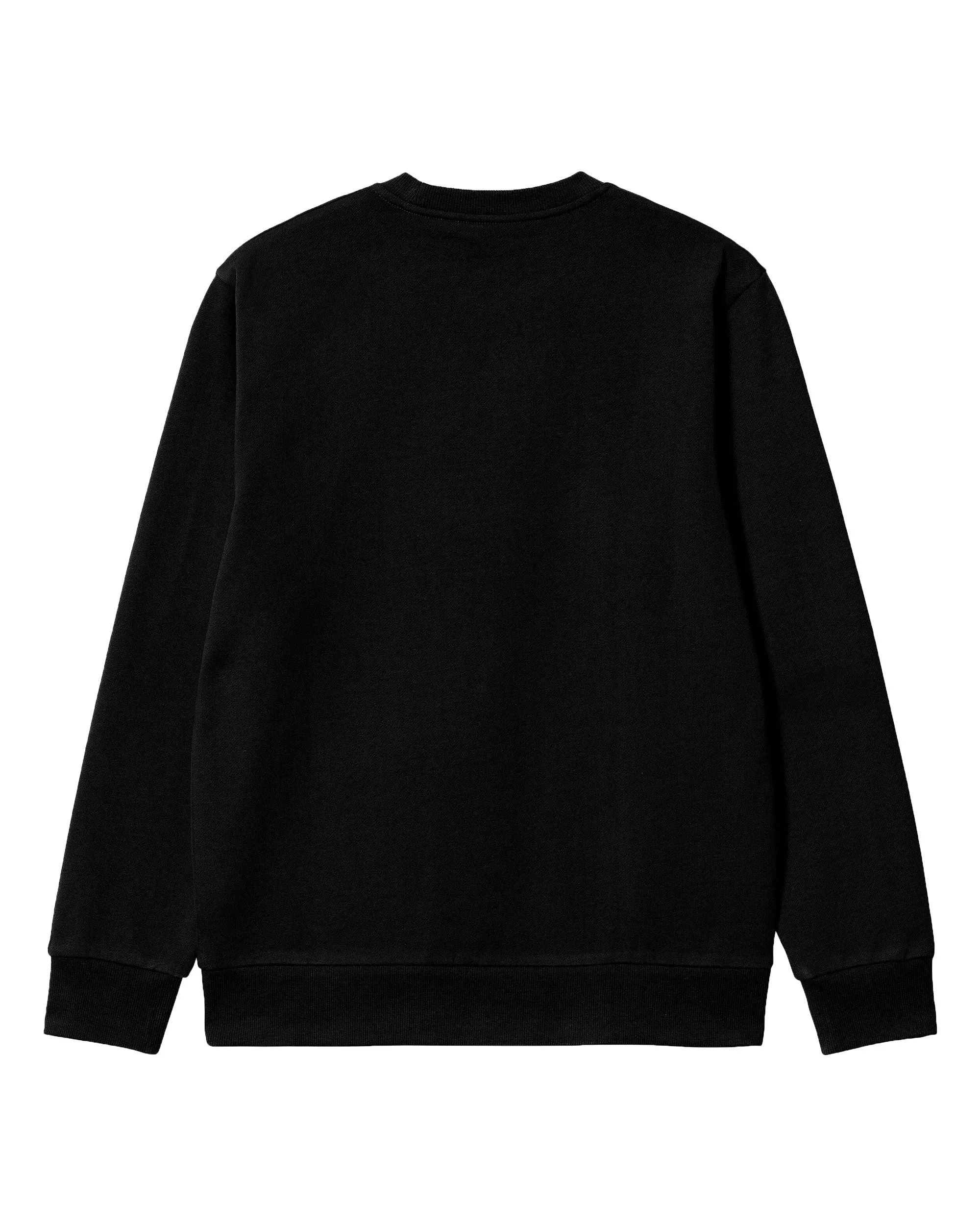 Carhartt Wip Script Embroidery Sweat Black