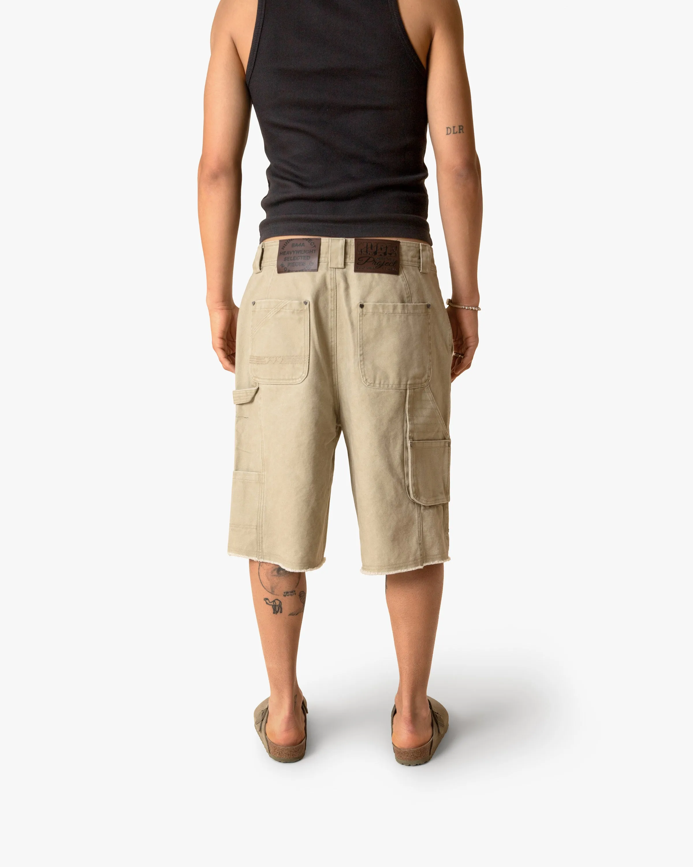 CARPENTER SHORTS BEIGE