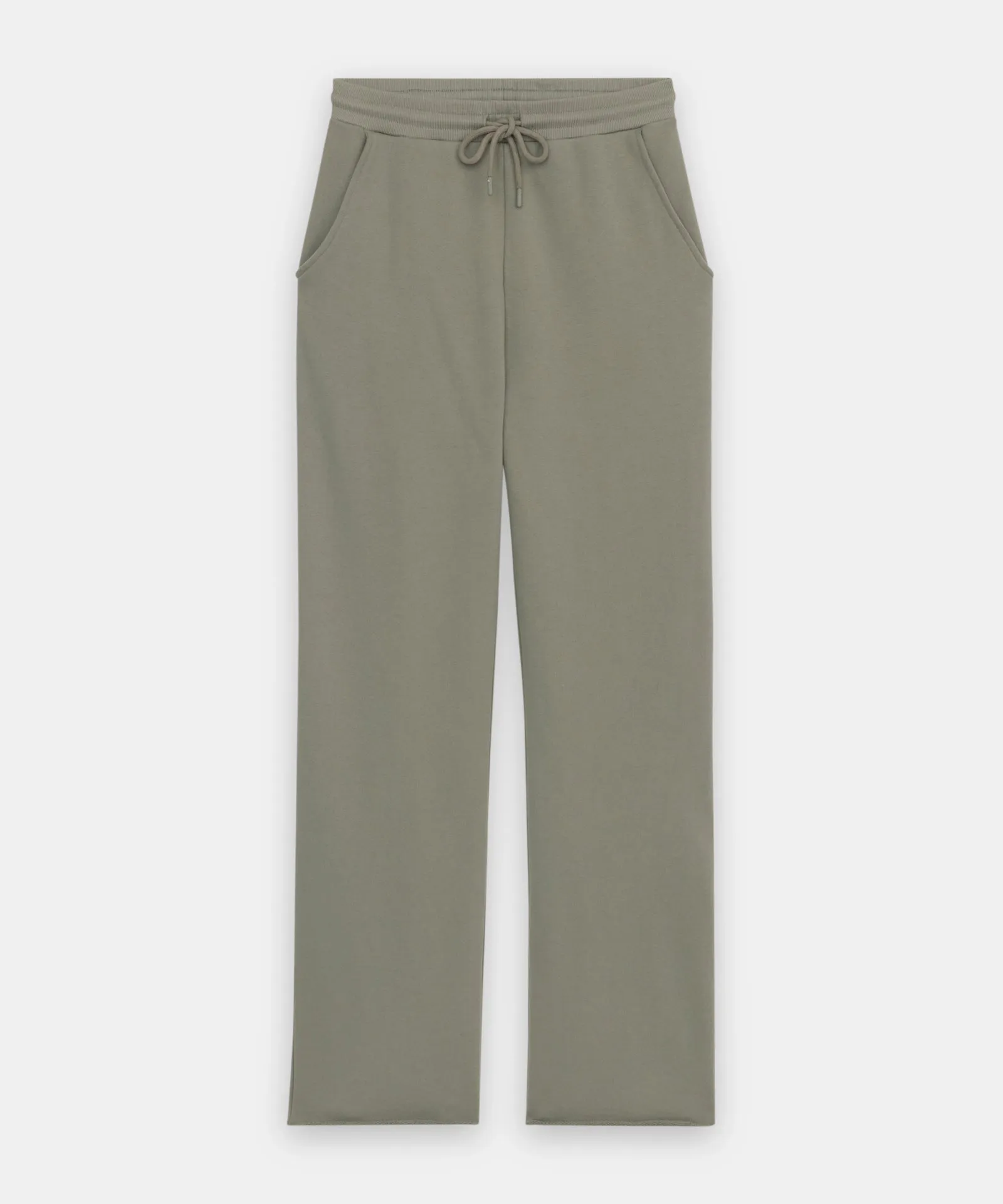 Cashmere Terry Wide Leg Pants