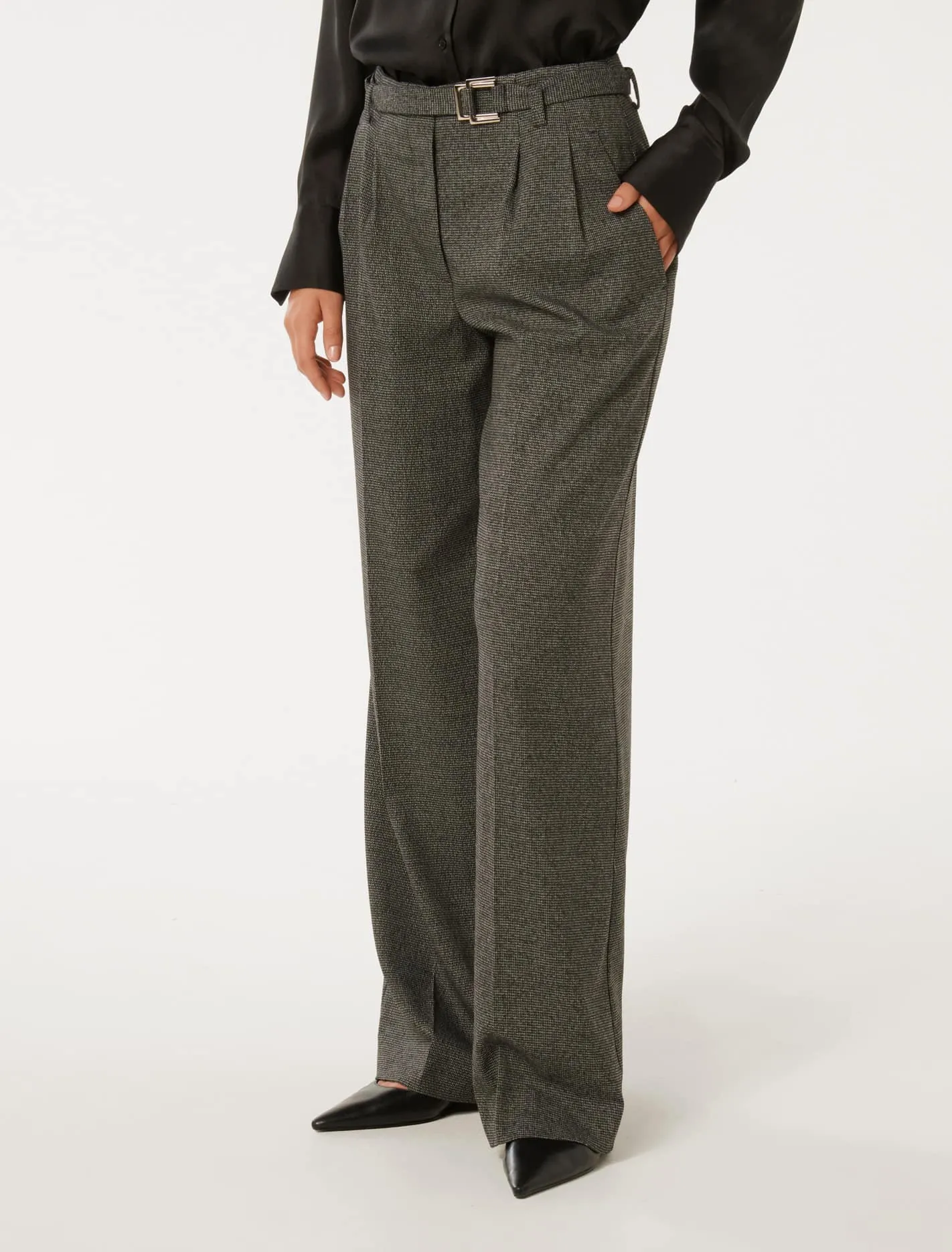 Charlie Belted Wide Leg Pants