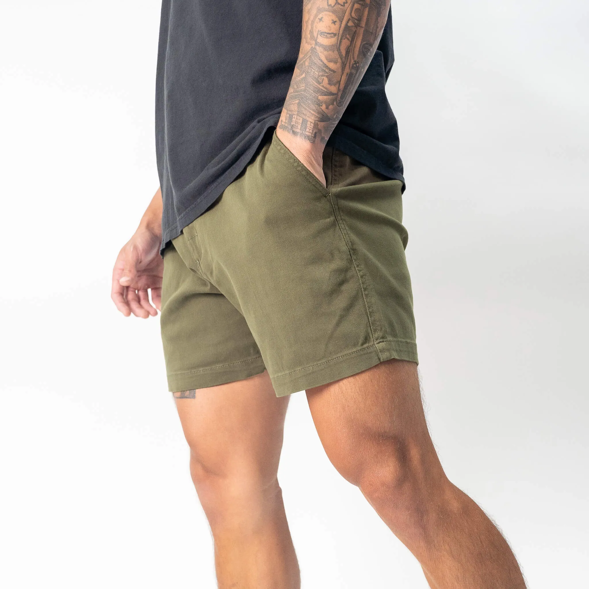 Chino Shorts - Olive