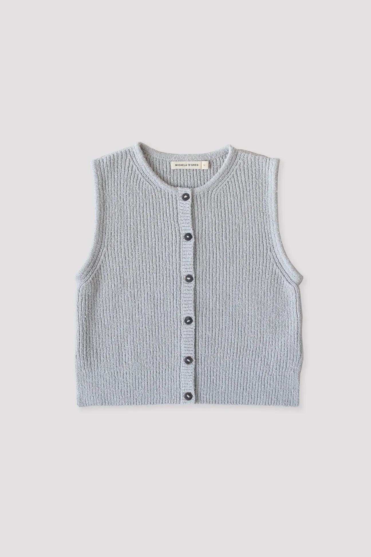 Cloud Boucle Rib Vest