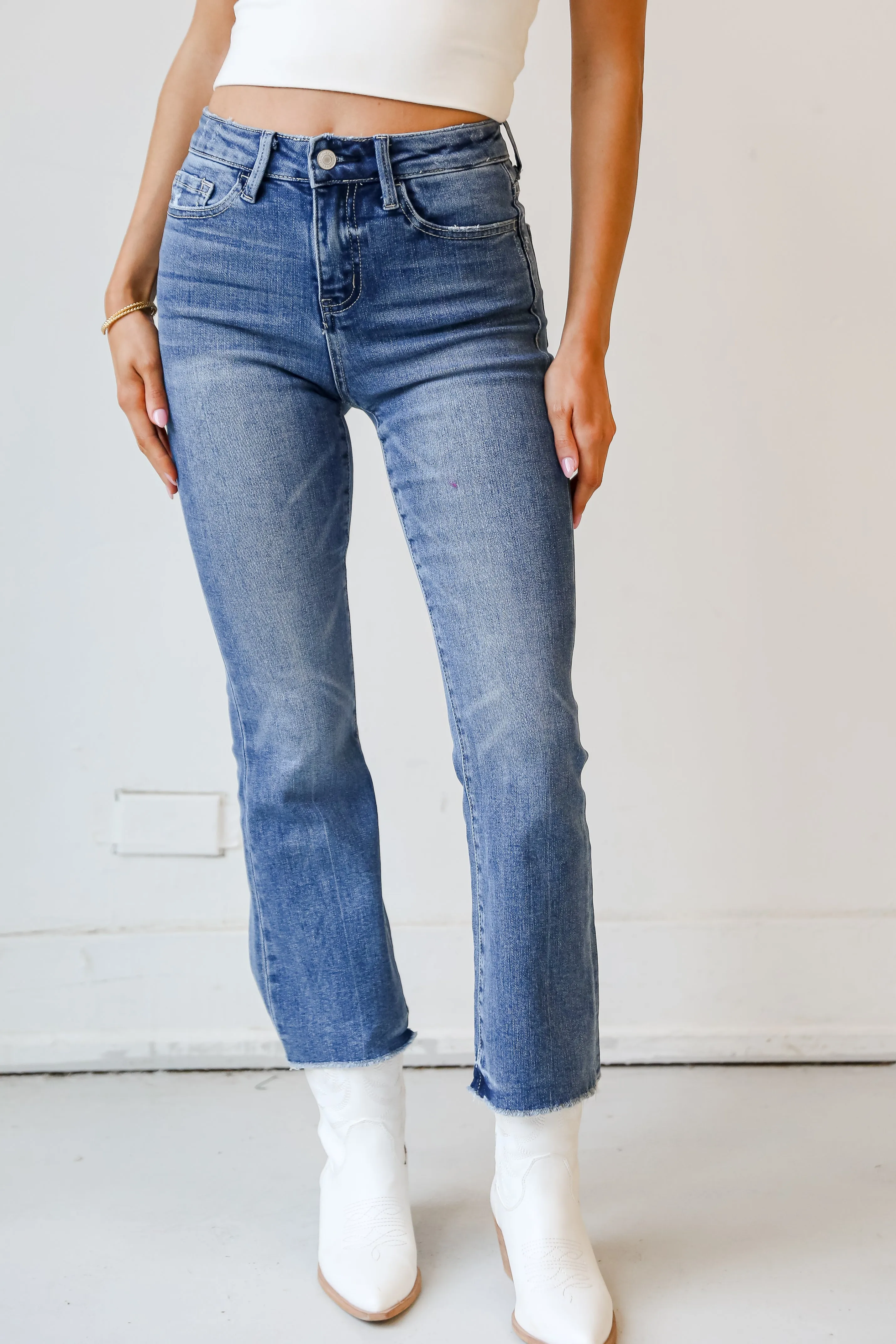 Coveted Coolness Medium Wash Flare Jeans