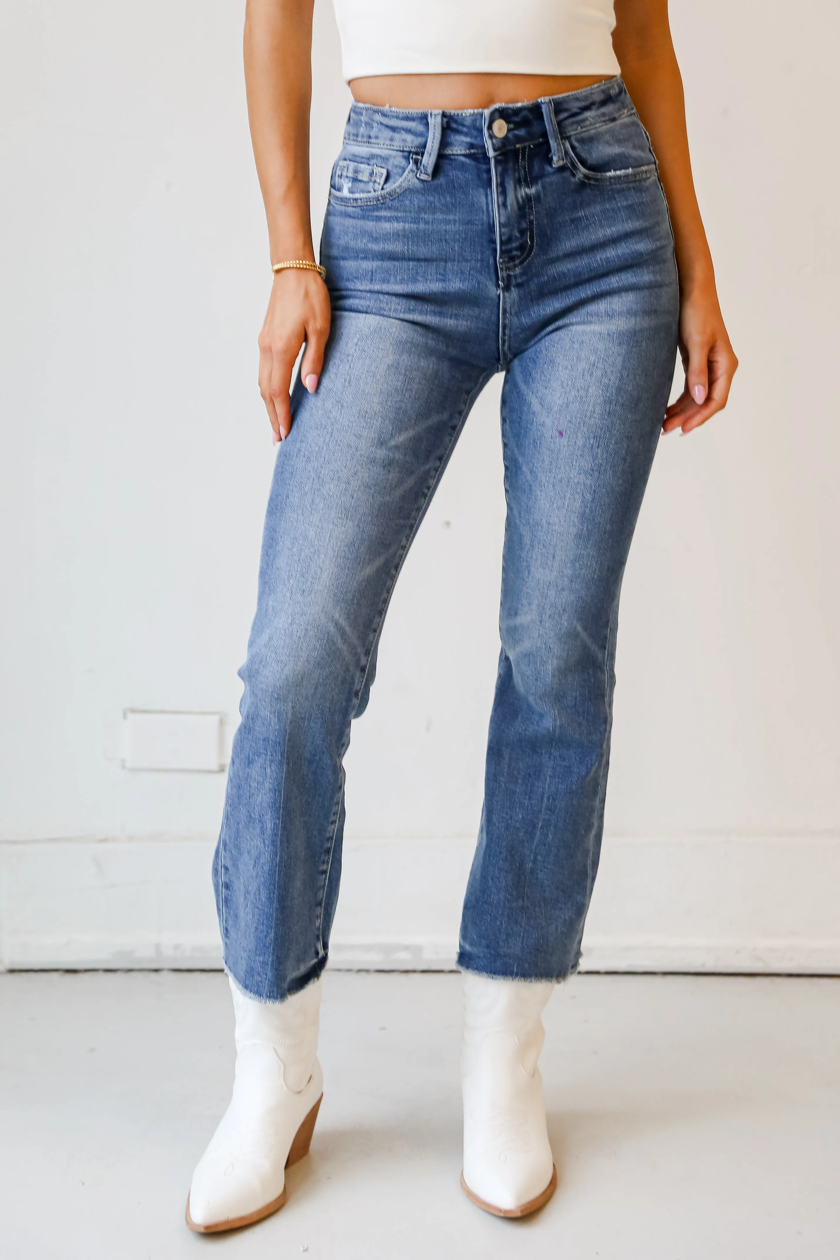 Coveted Coolness Medium Wash Flare Jeans