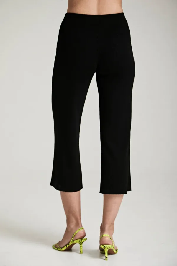 Cropped Wide Leg Pant