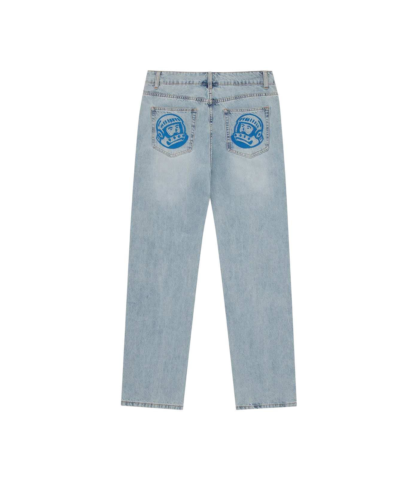 CURSIVE LOGO DENIM PANTS - STONEWASH