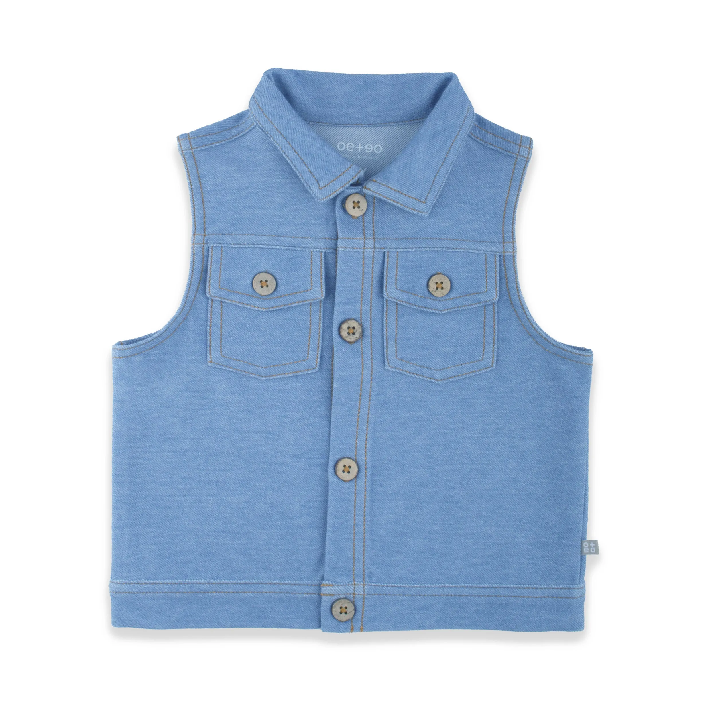 Denim Toddler Vest