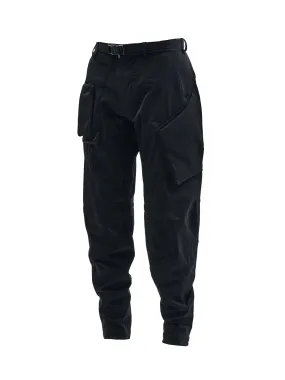 desoreka articulated cargo pants schoeller dryskin black