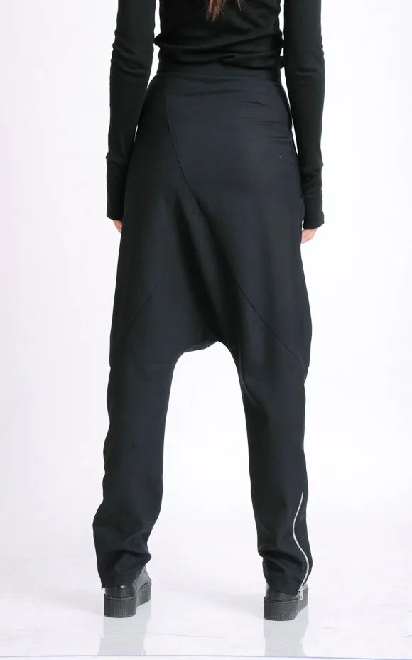 Drop Crotch Maxi Pants