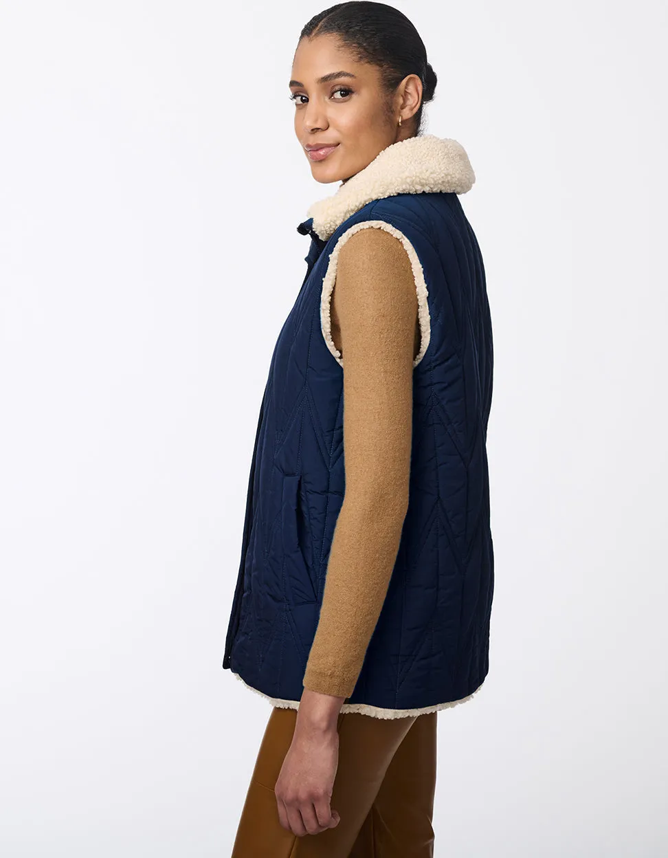 Dual Charm Sherpa Vest