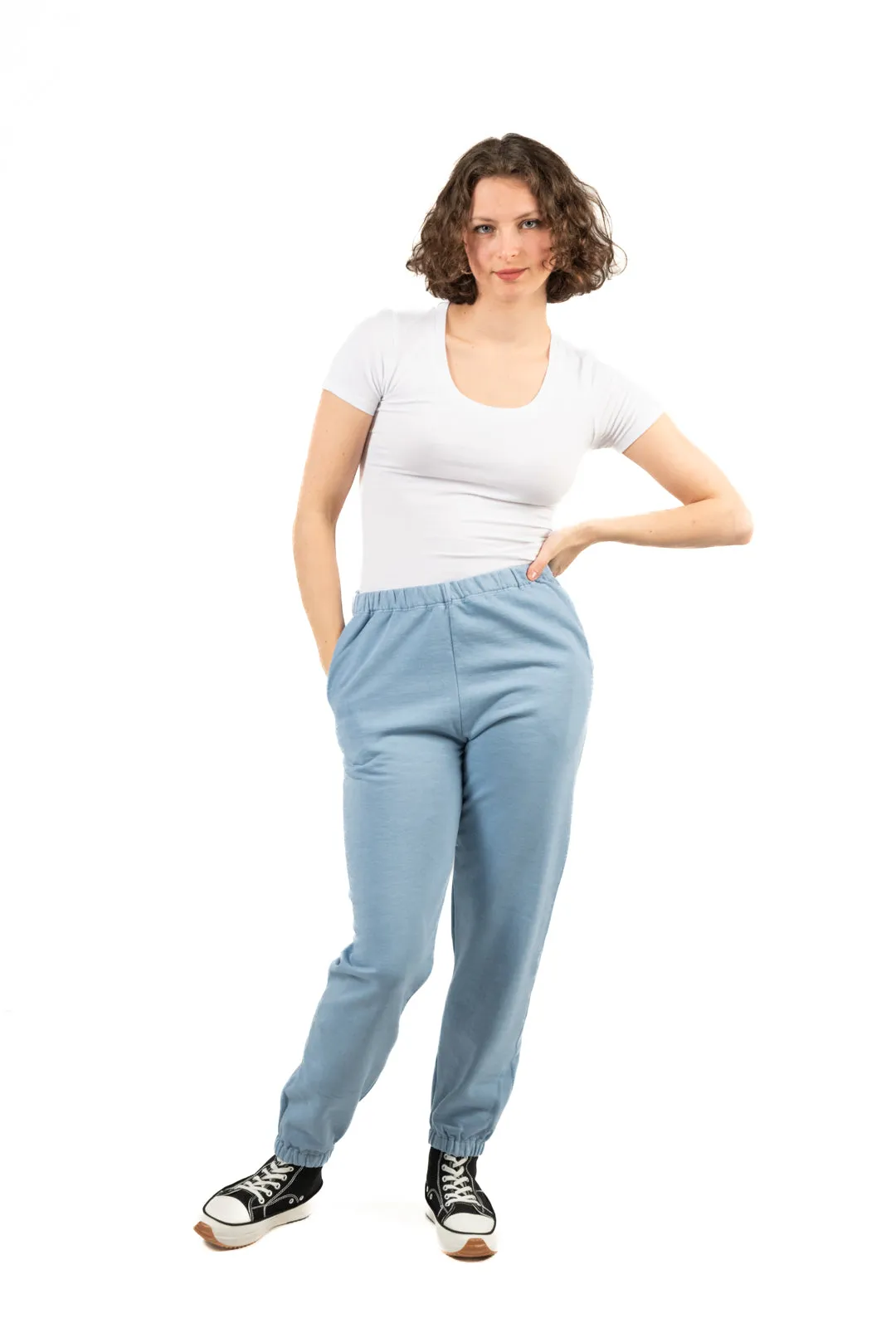 Elastic cuff jogging pants