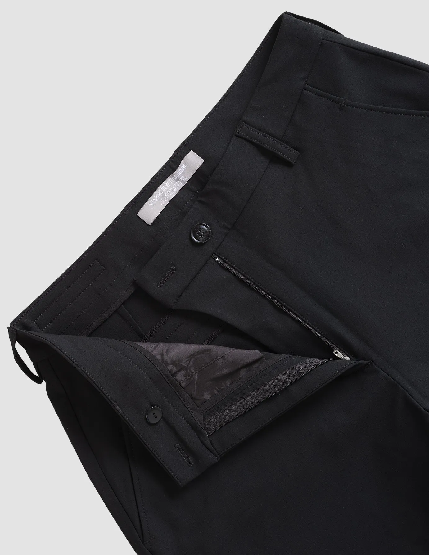 Essential Pants Straight Black