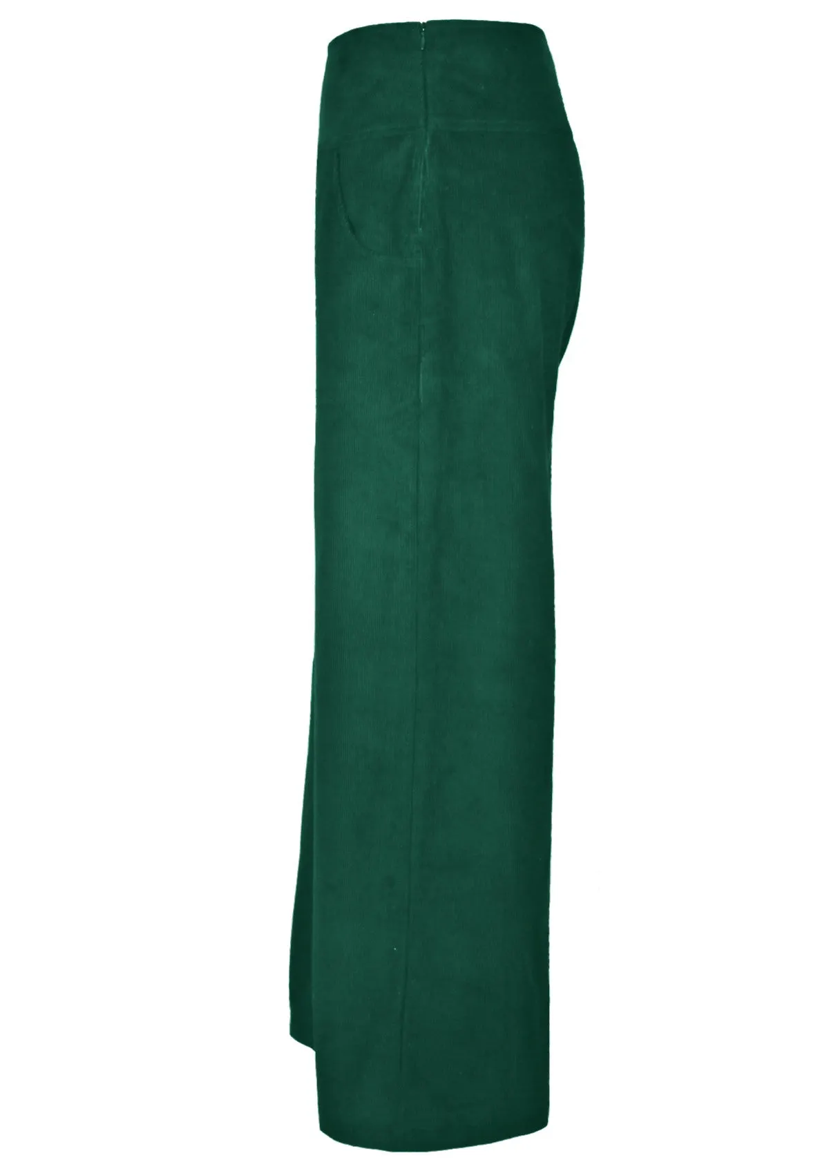 Esta Corduroy Pants - Hunter Green