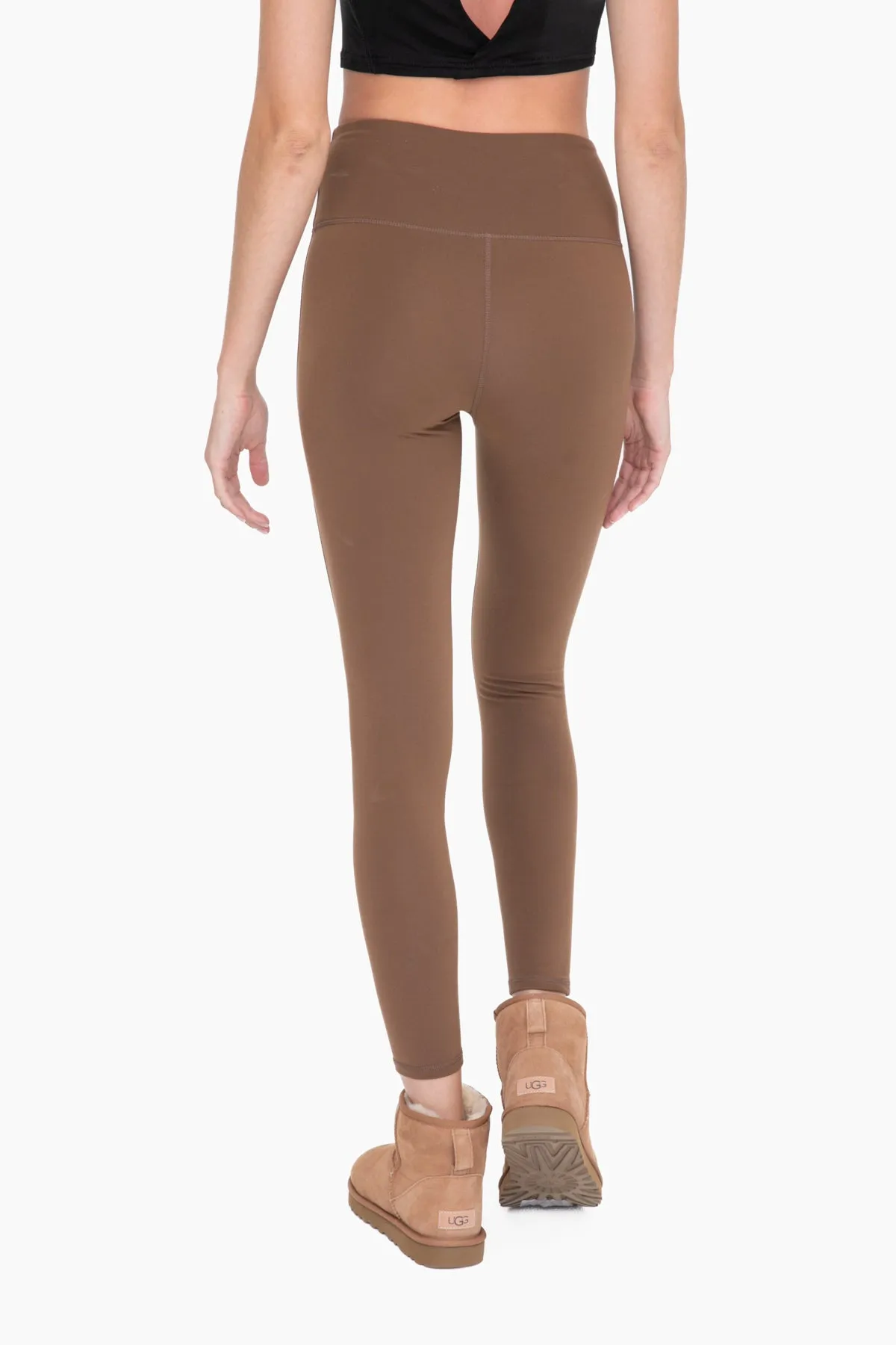 'Everyday Essential' Leggings - Brown