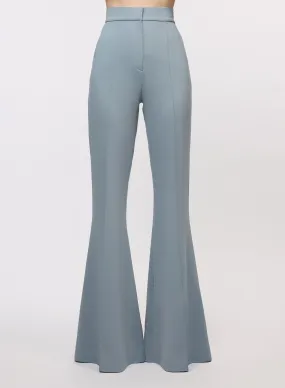 Flared Crepe Pants