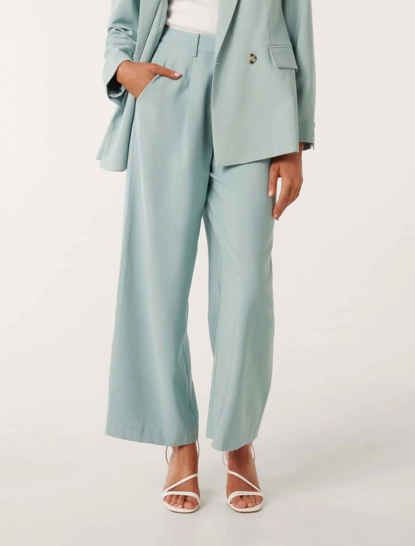 Fran Petite Wide Leg Pants