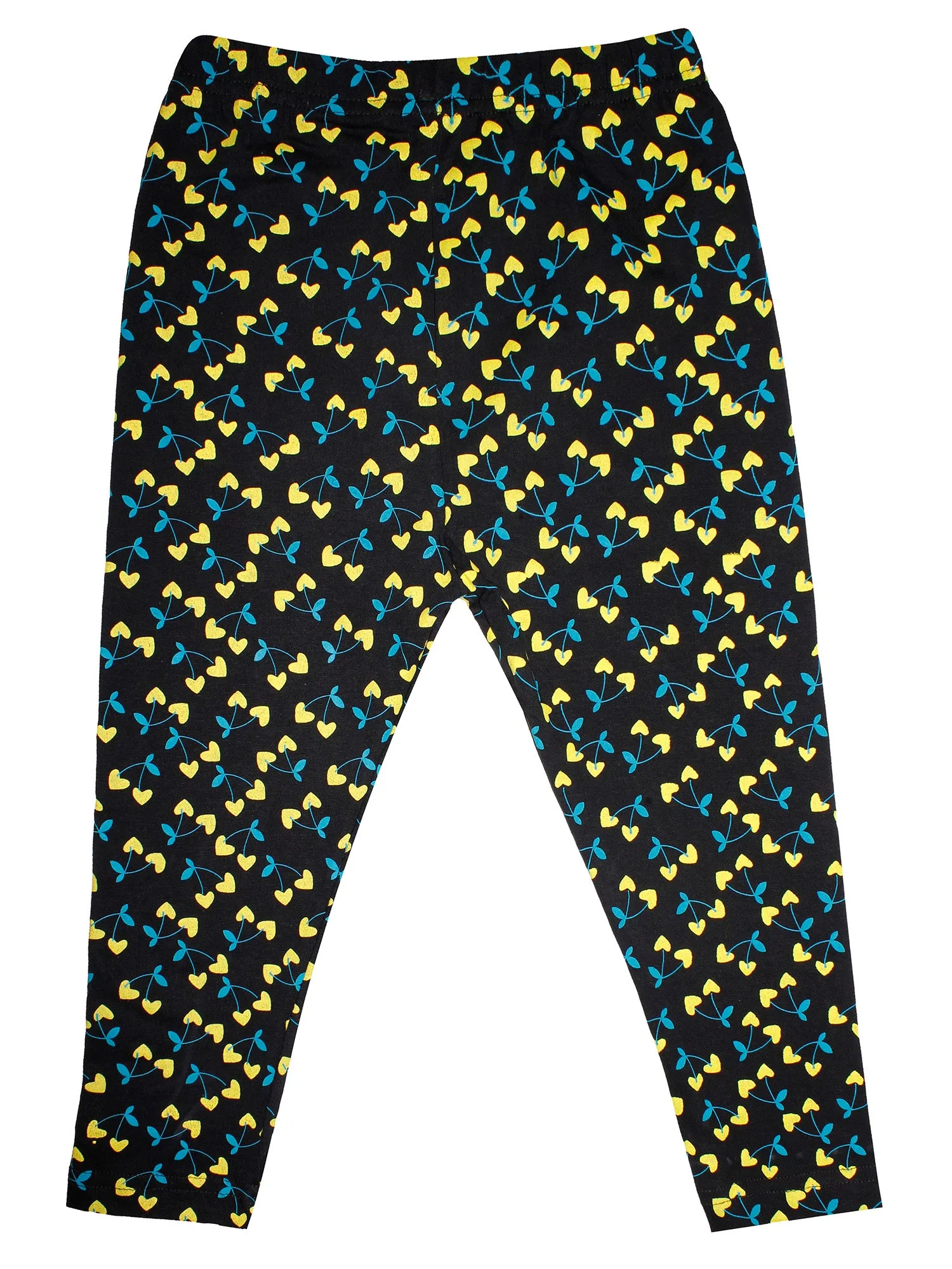 Girls Capri Leggings With printed