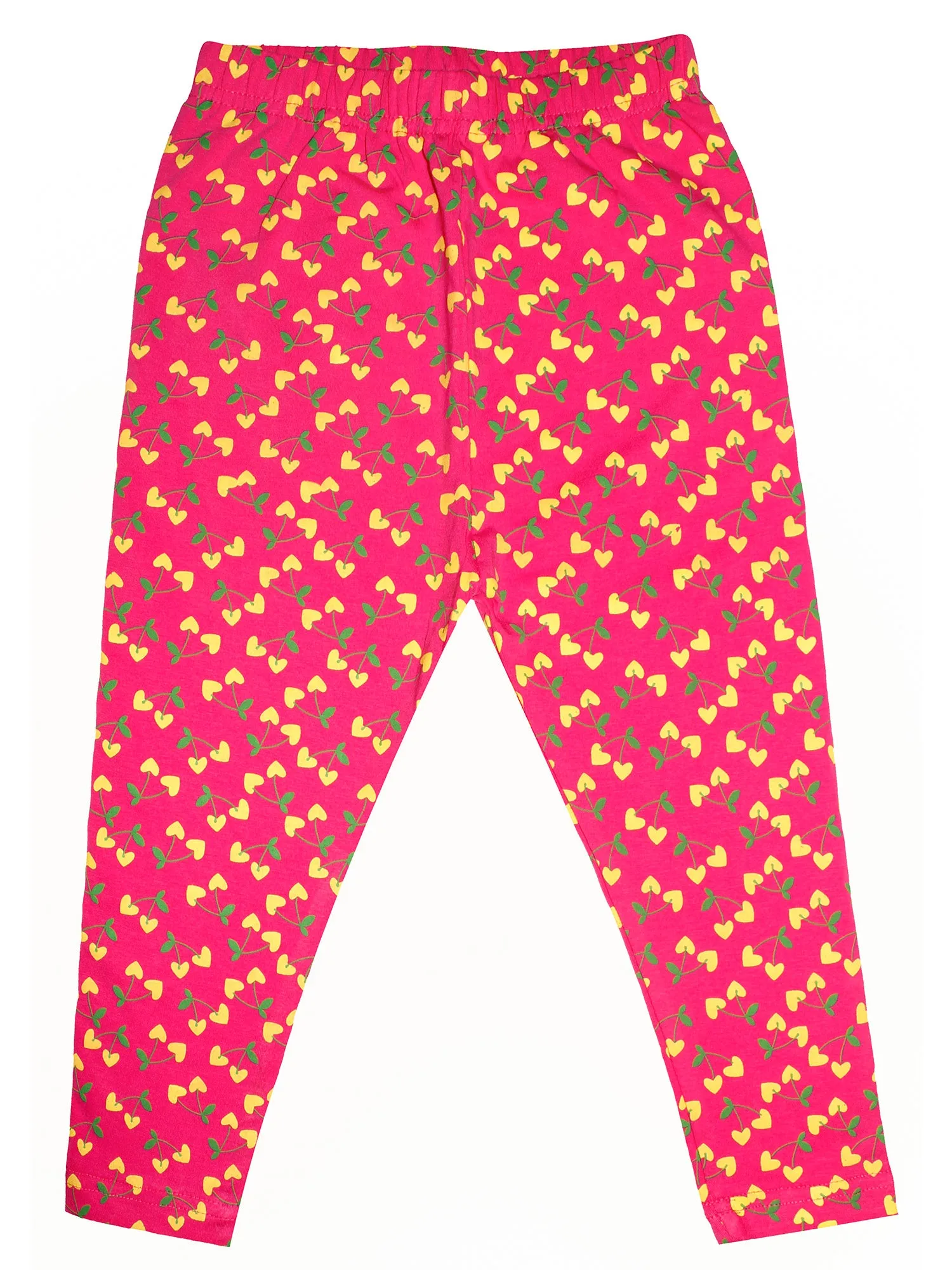 Girls Capri Leggings With printed