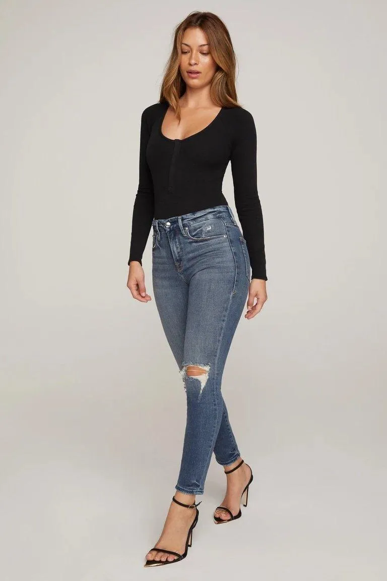 Good Legs Crop Jeans by Good American