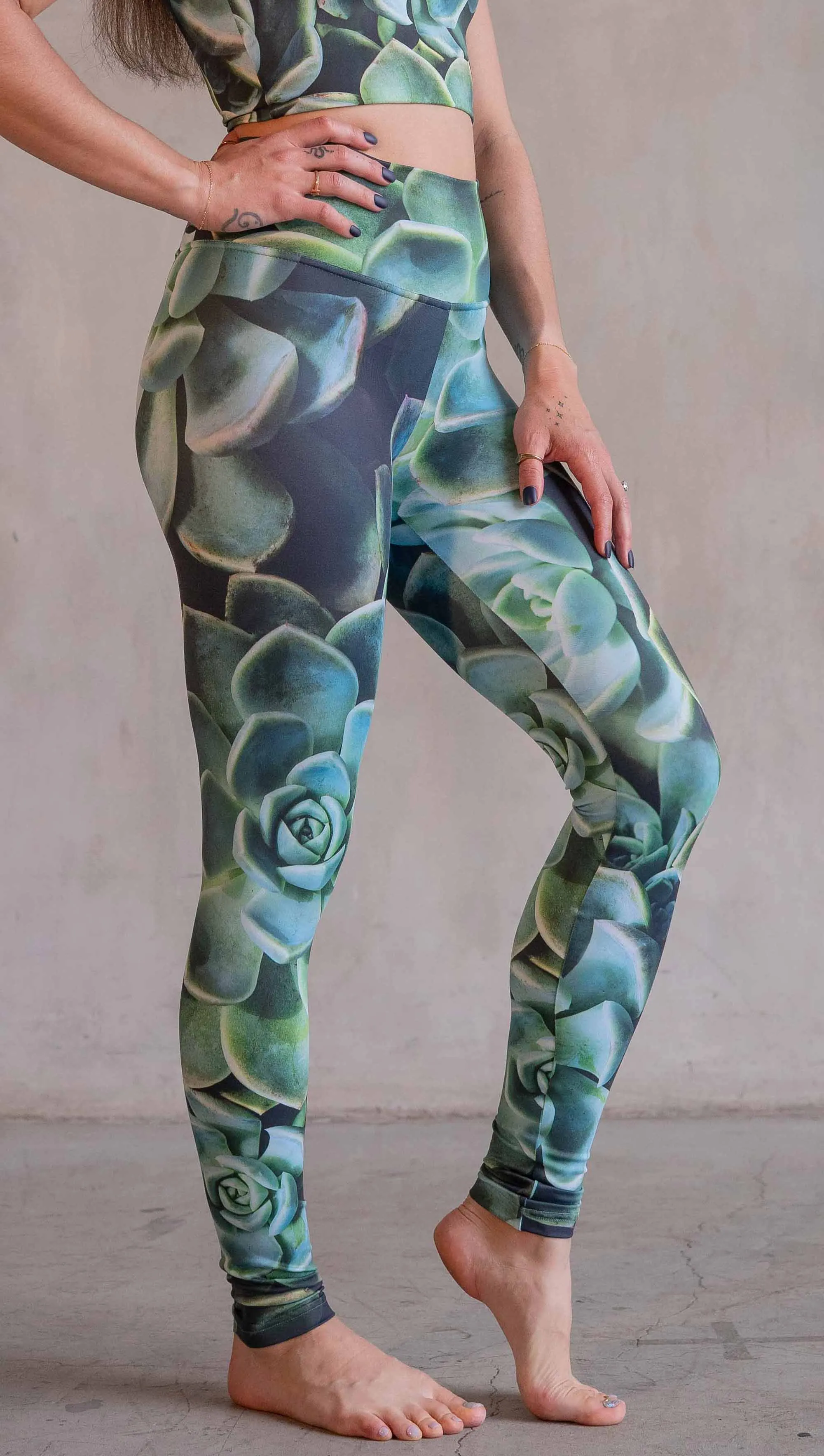 Green Envy - Athleisure Leggings