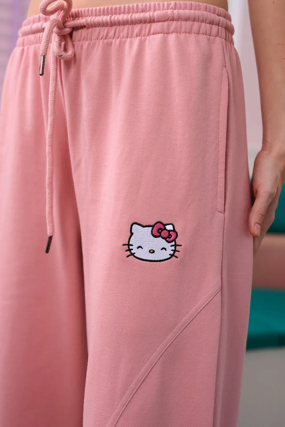 Hello Kitty Wide-Leg Pants