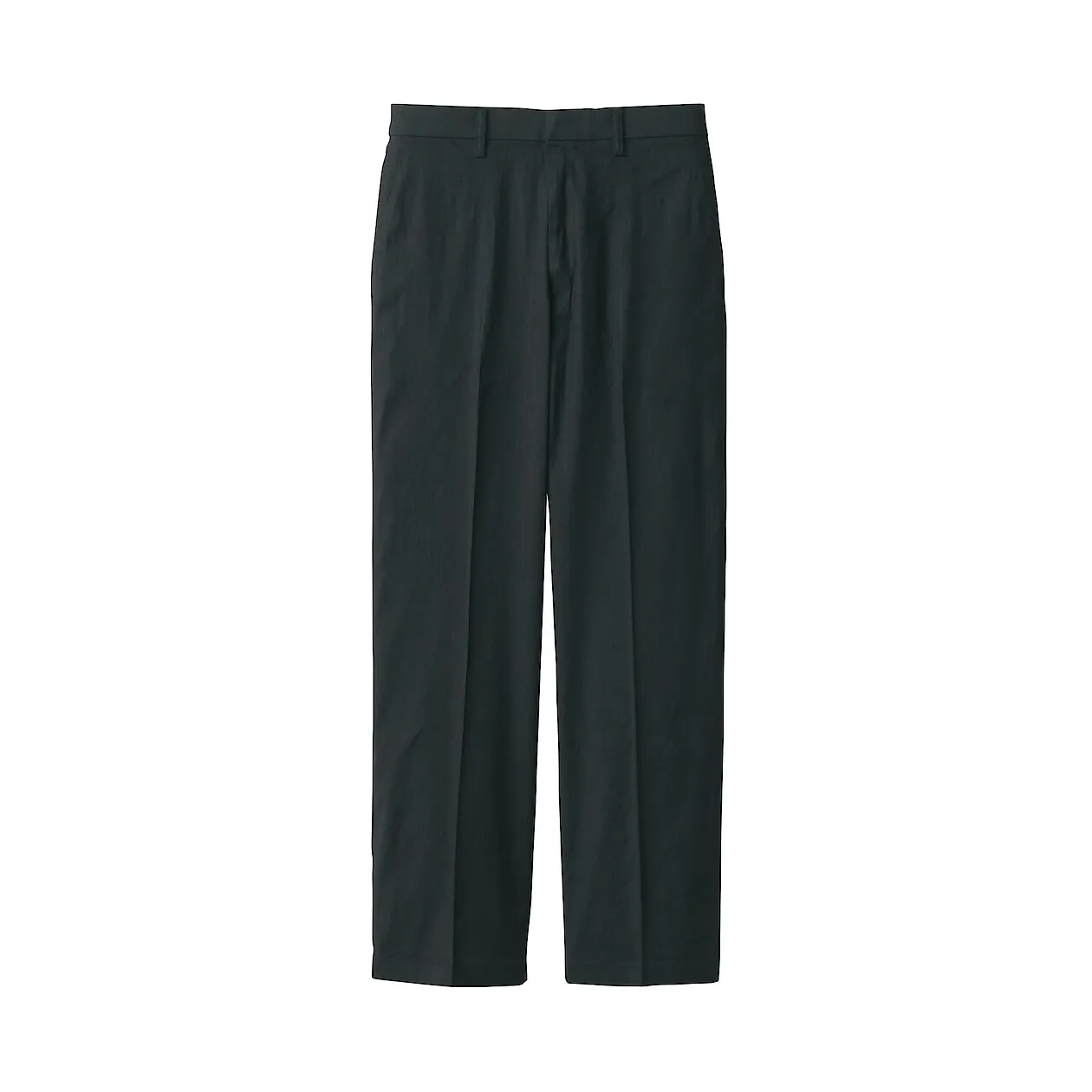 Hemp Blend Stretch Pleated Pants